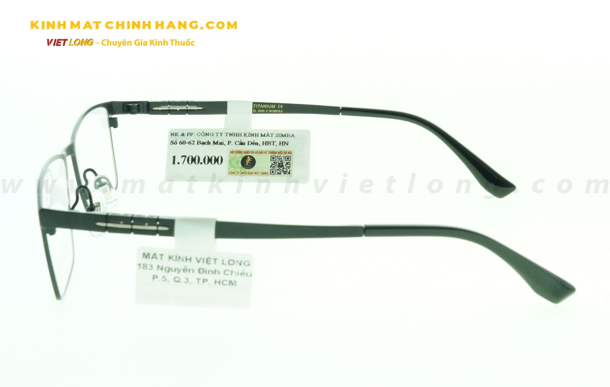GỌNG KÍNH CREATIVE HT0315-C1 54-17