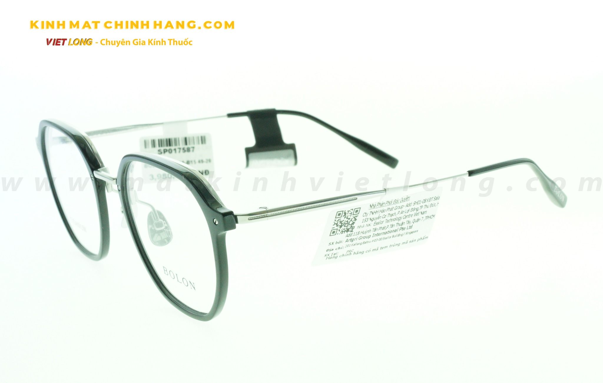 GỌNG KÍNH BOLON BT6010-B15 49-20