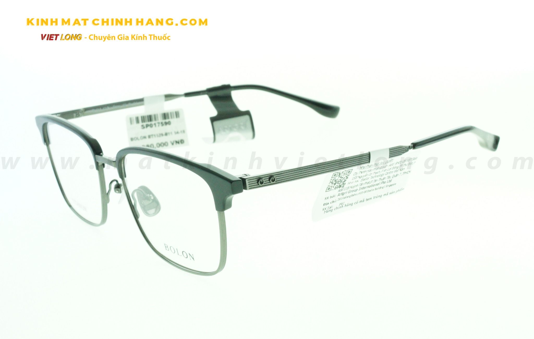 GỌNG KÍNH BOLON BT1529-B11 54-18