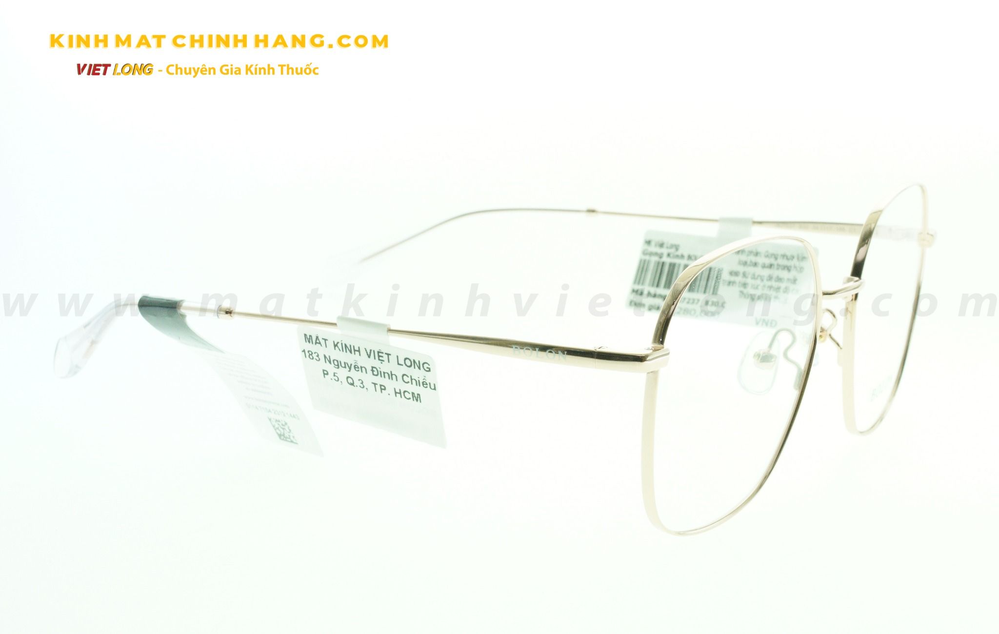 GỌNG KÍNH BOLON BJ7237-B30 54-17