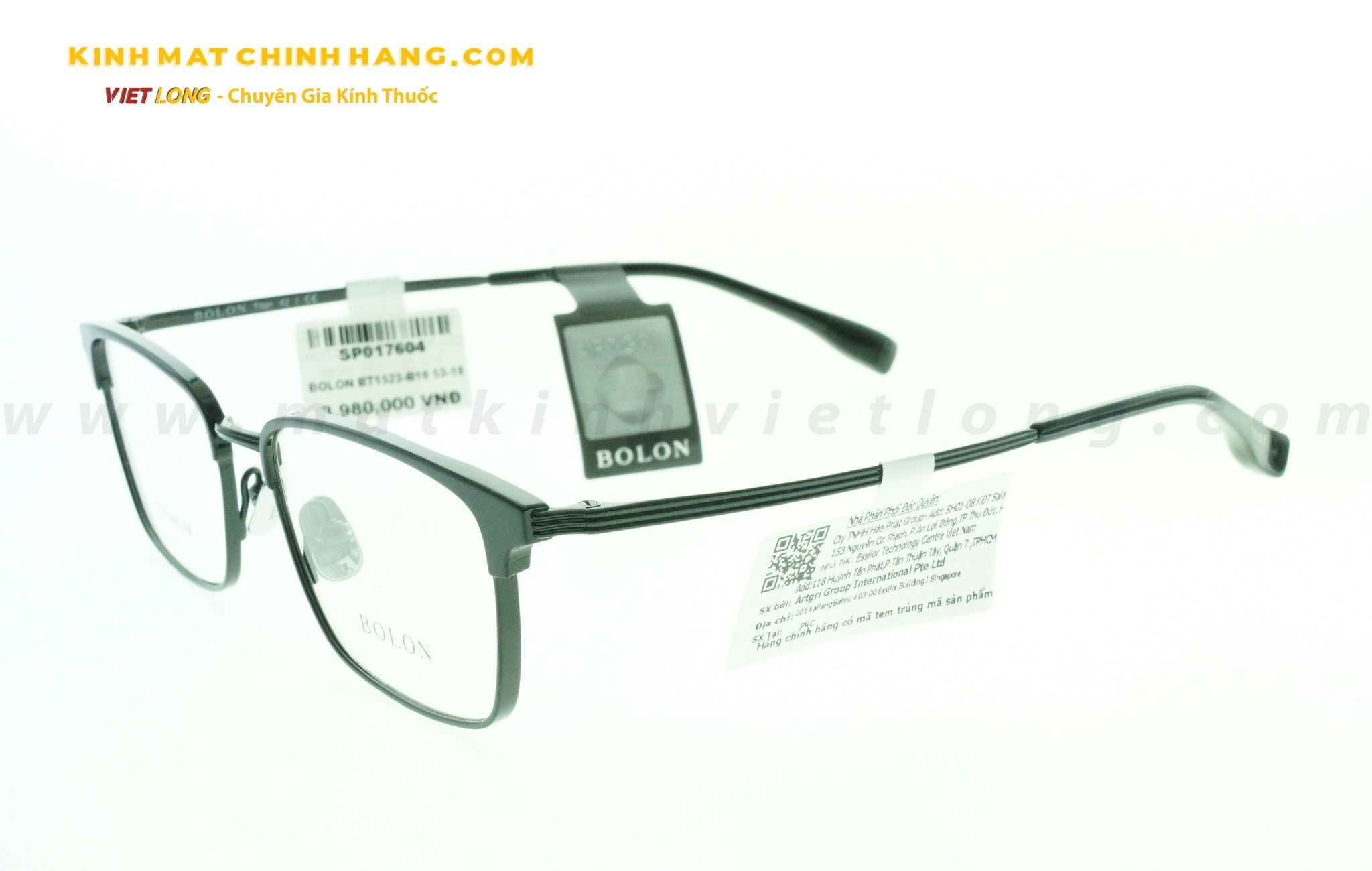 GỌNG KÍNH BOLON BT1523-B10 53-18