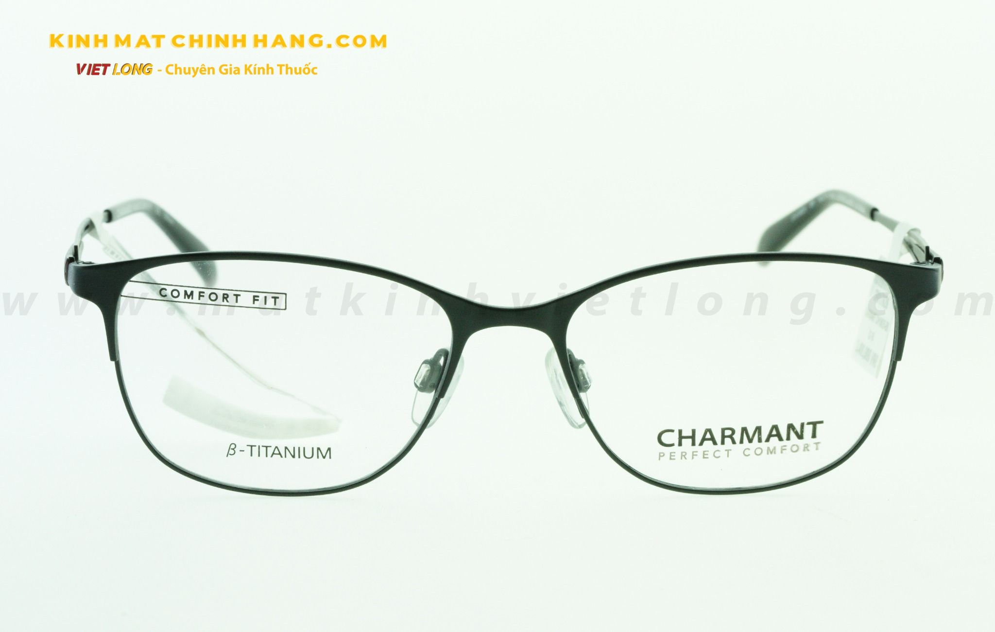 GỌNG KÍNH CHARMANT CH10626-BK 52-16