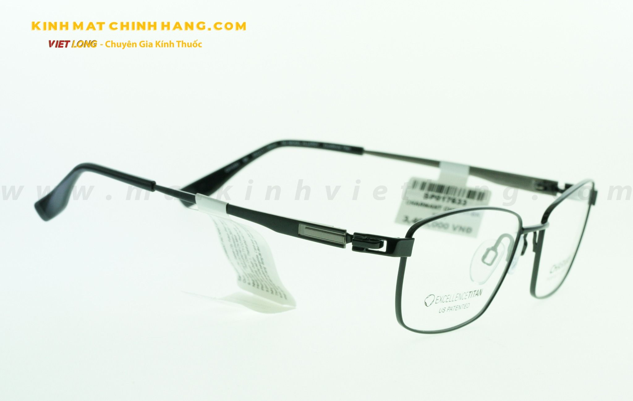 GỌNG KÍNH CHARMANT CH12351-BK 55-17