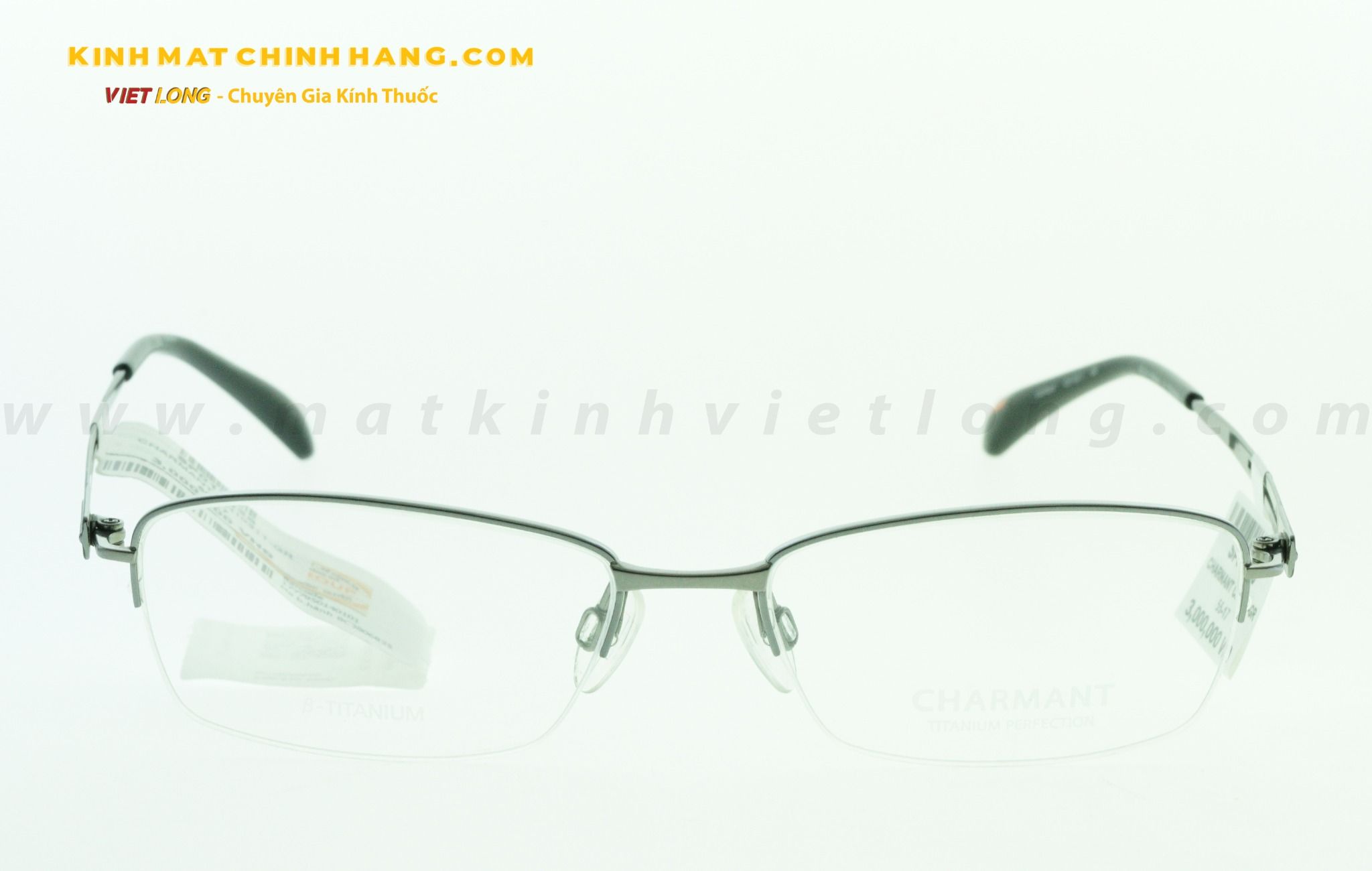 GỌNG KÍNH CHARMANT CH10311-GR 55-17