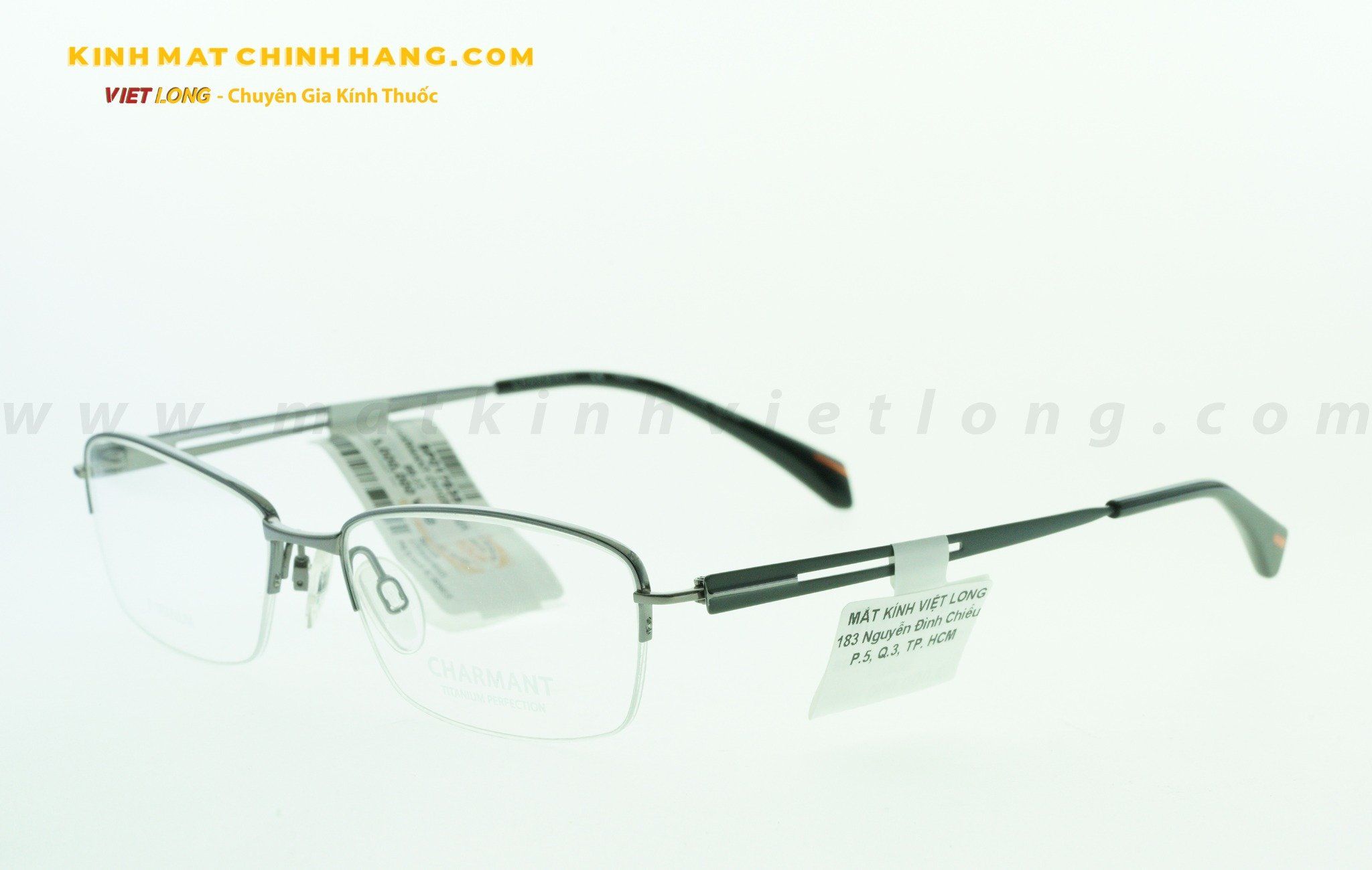GỌNG KÍNH CHARMANT CH10311-GR 55-17