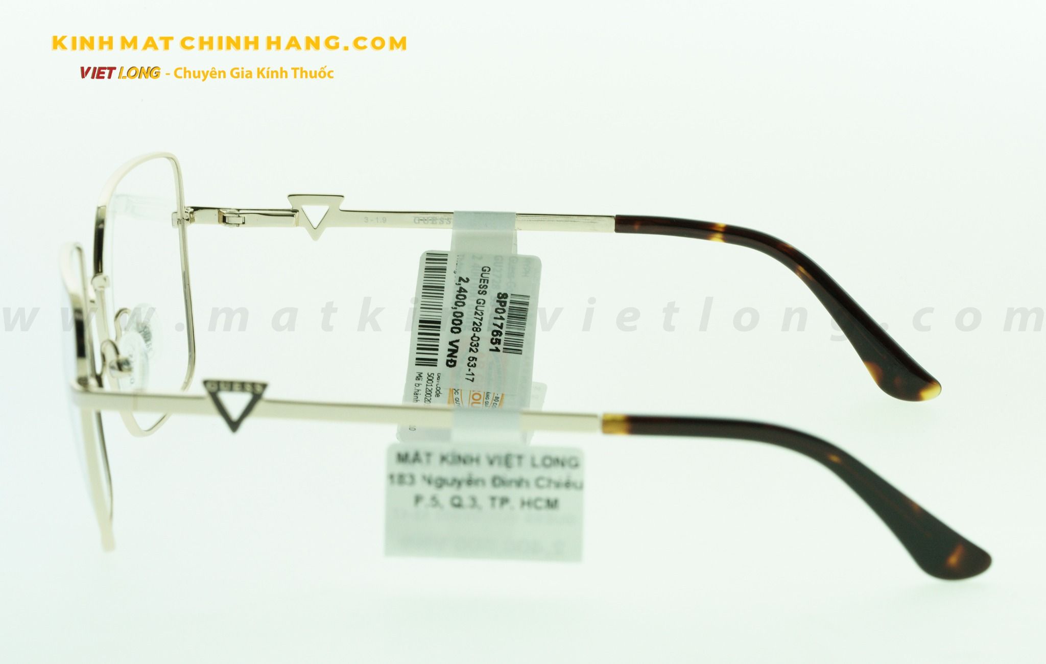 GỌNG KÍNH GUESS GU2728-032 53-17