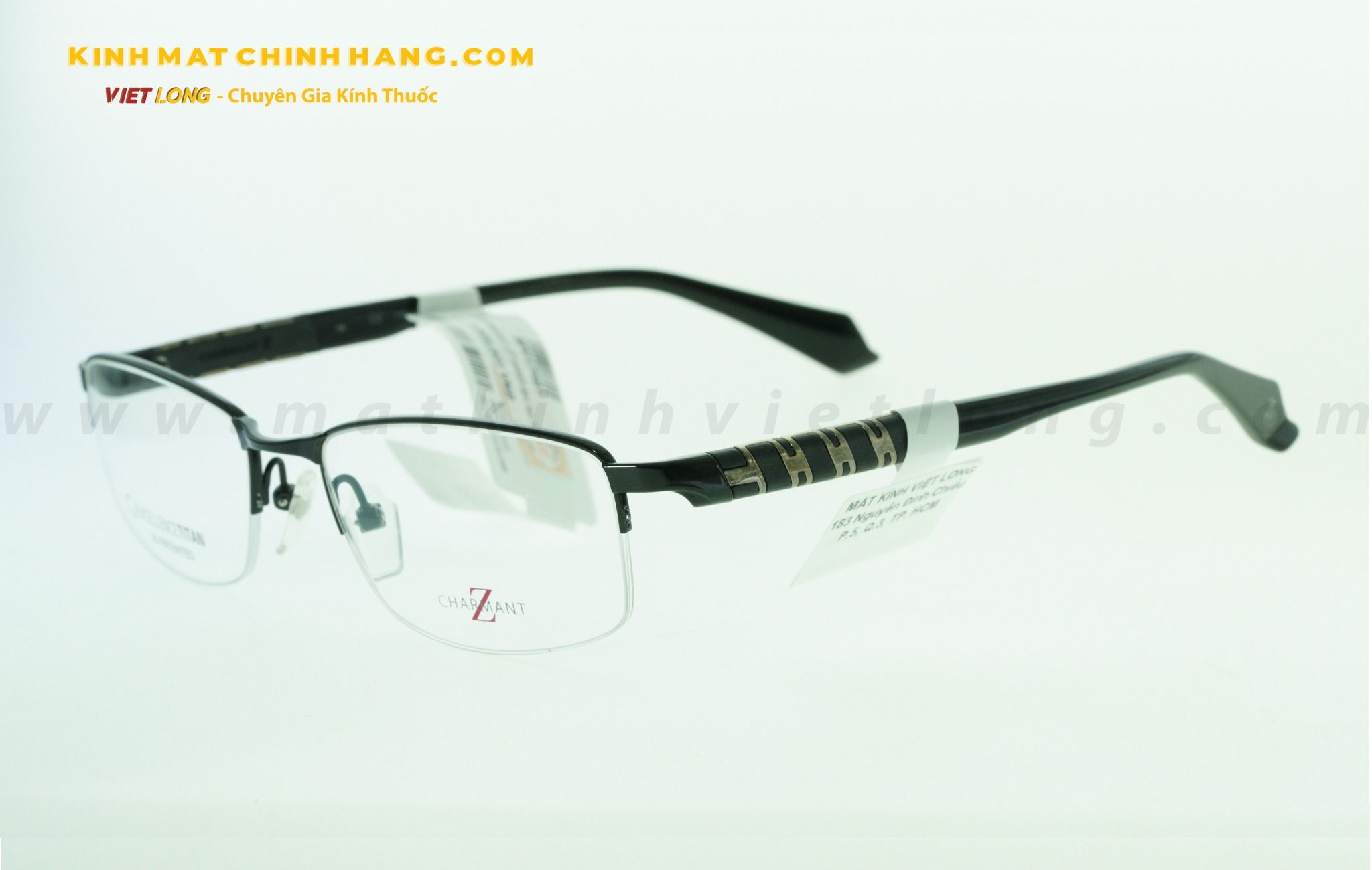GỌNG KÍNH CHARMANT ZT19823-BK 54-18