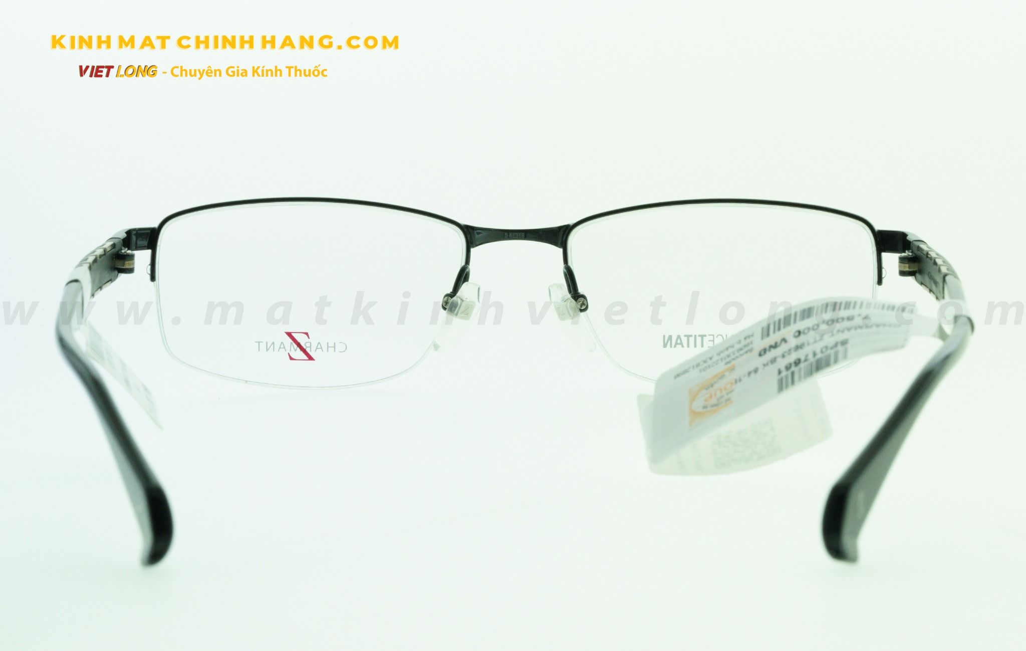 GỌNG KÍNH CHARMANT ZT19823-BK 54-18