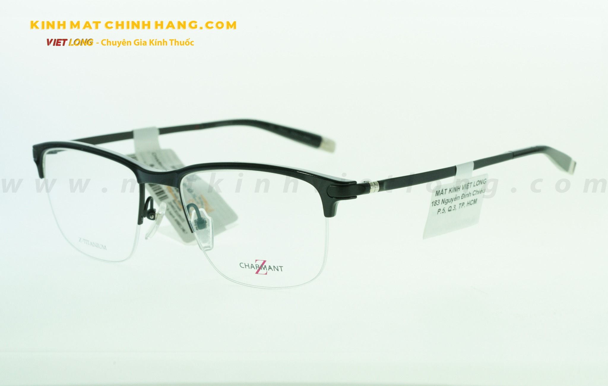GỌNG KÍNH CHARMANT ZT19873-BK 53-18