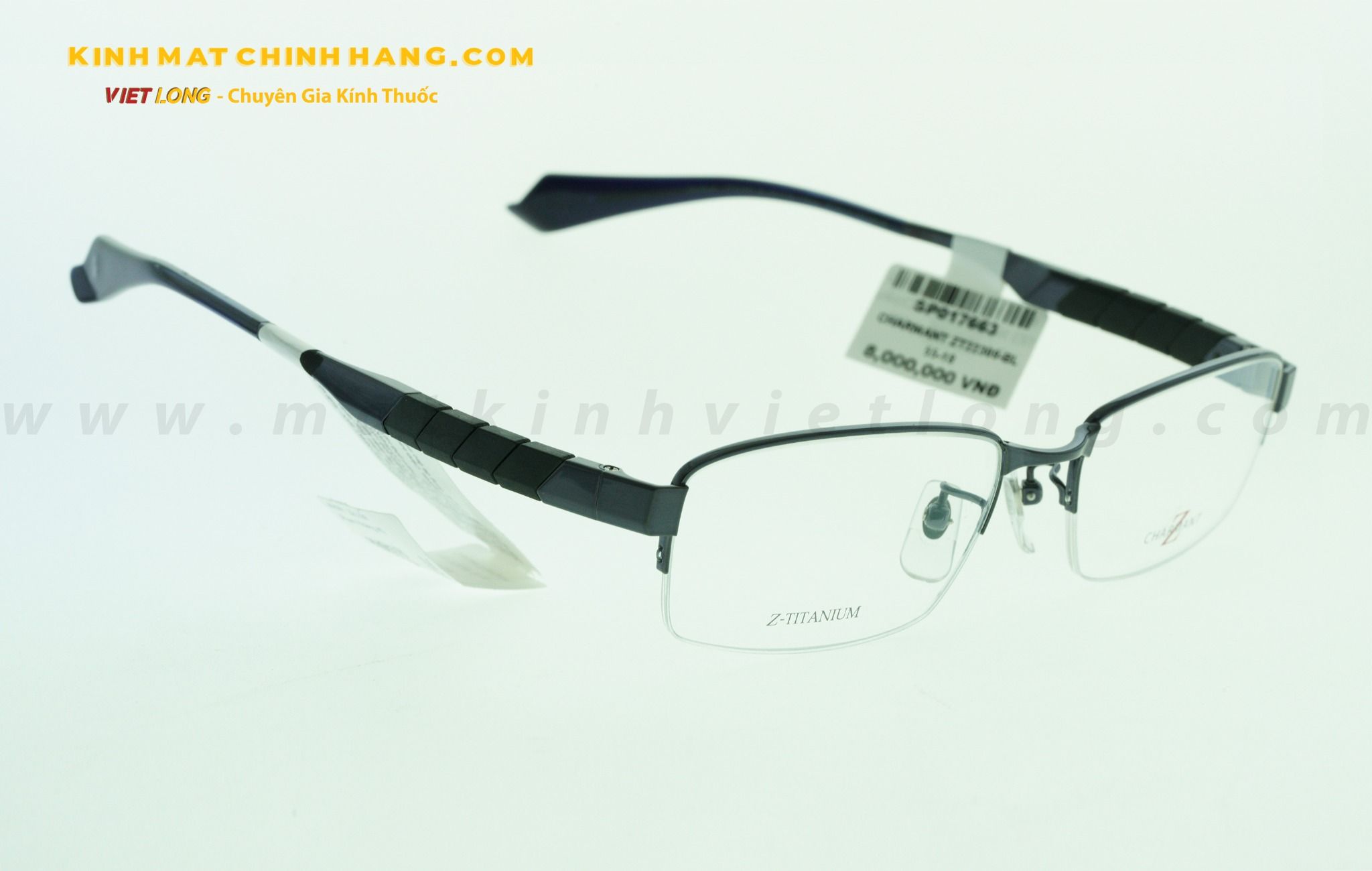 GỌNG KÍNH CHARMANT ZT22309-BL 55-18