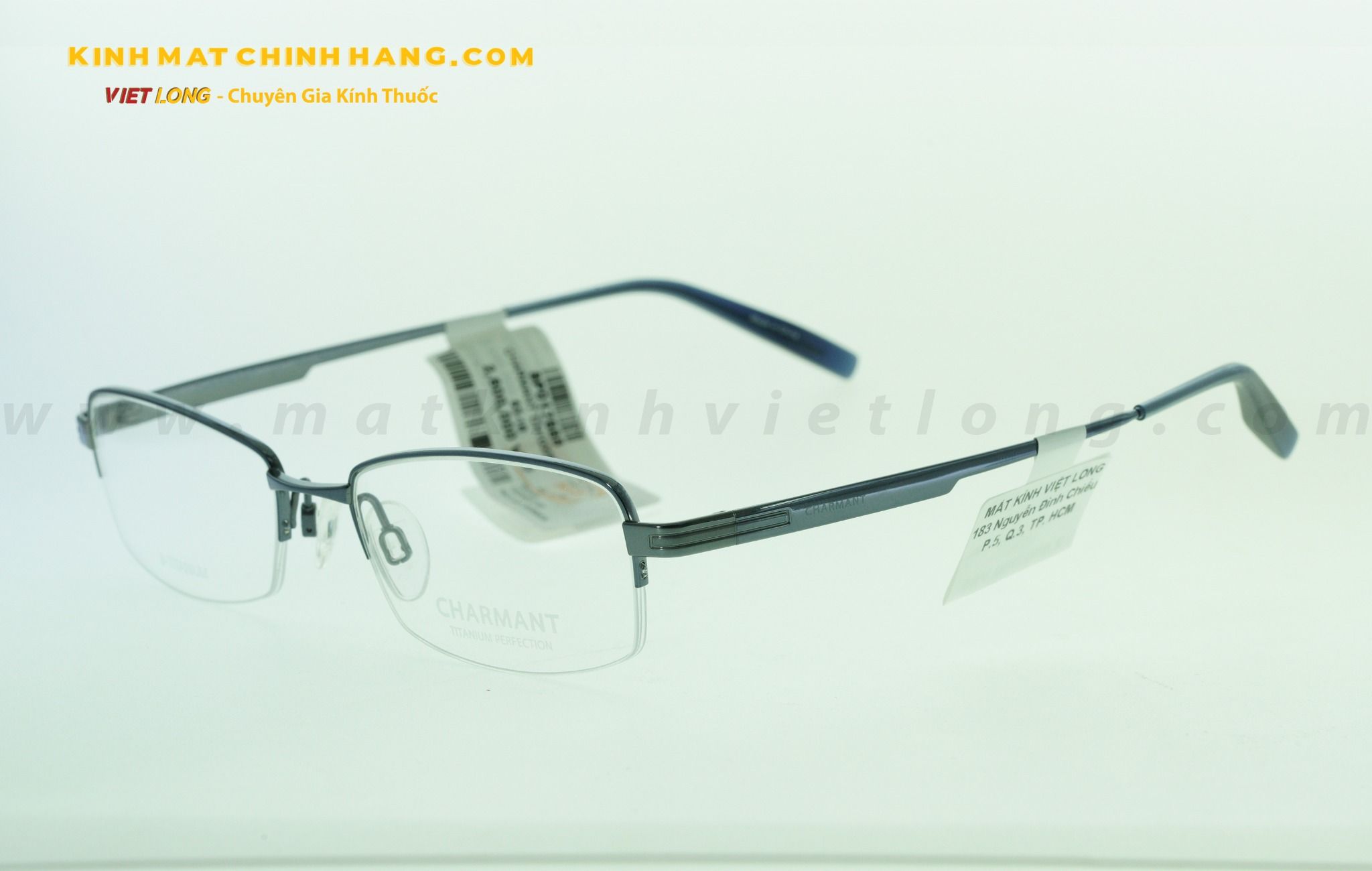GỌNG KÍNH CHARMANT CH10326-BL 53-18
