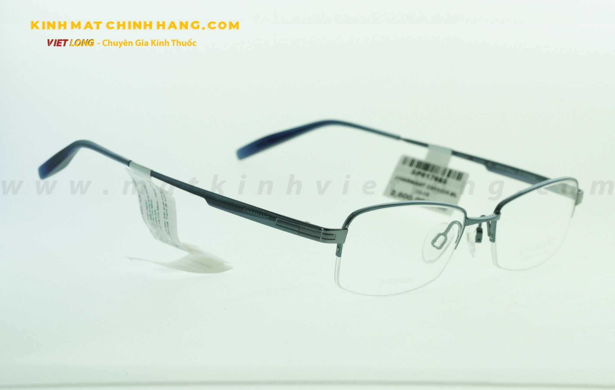 GỌNG KÍNH CHARMANT CH10326-BL 53-18