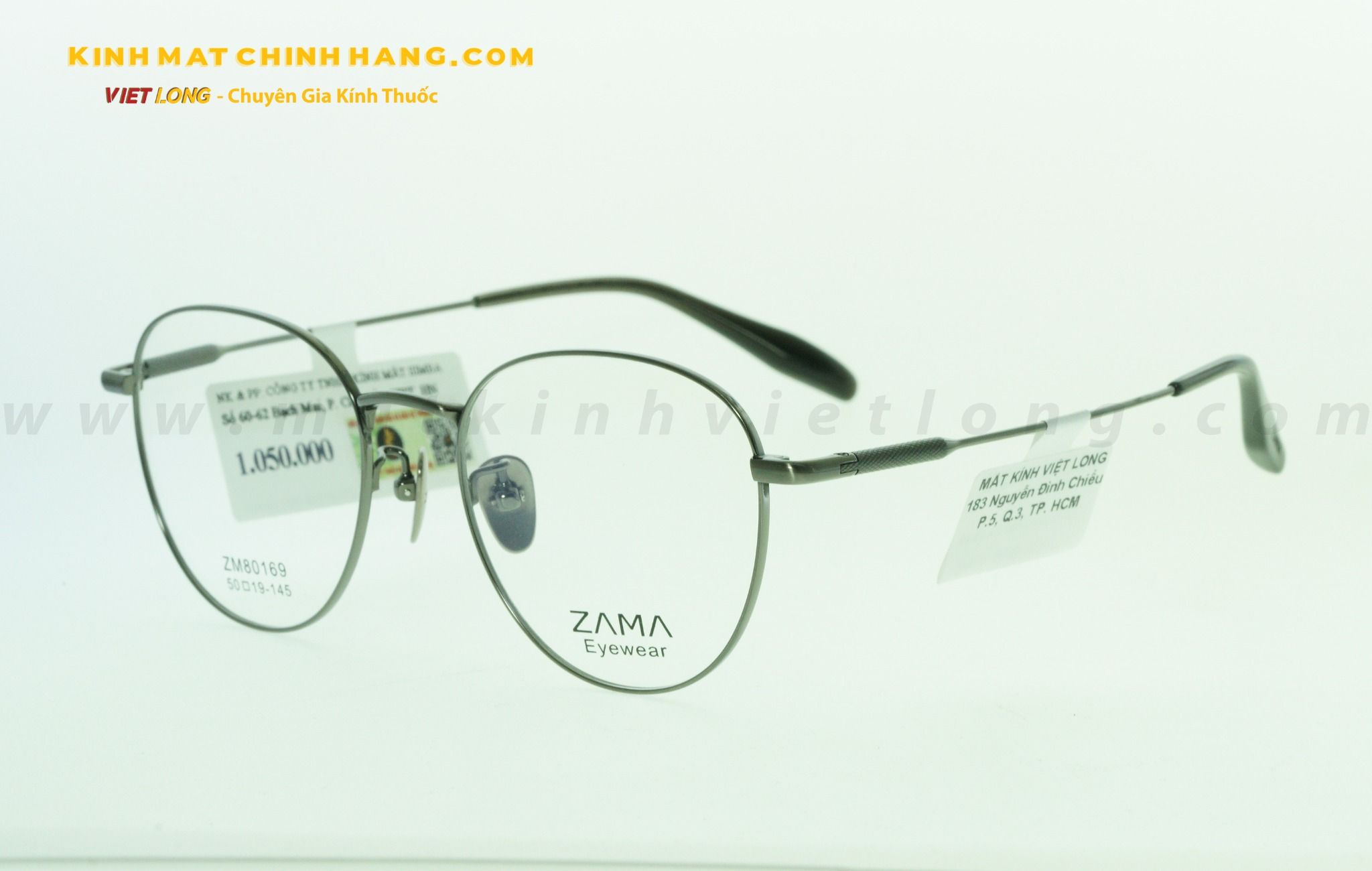 GỌNG KÍNH ZAMA ZM80169-C4 50-19
