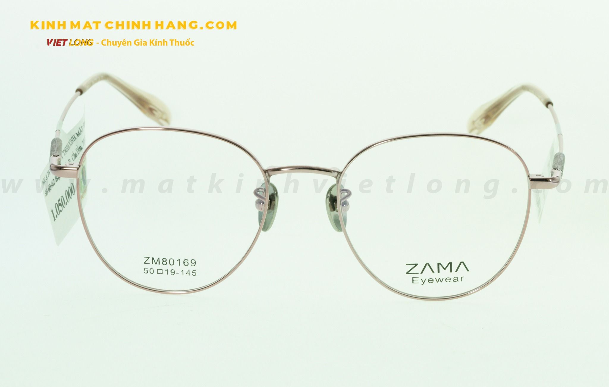  GỌNG KÍNH ZAMA ZM80169-C5 50-19 