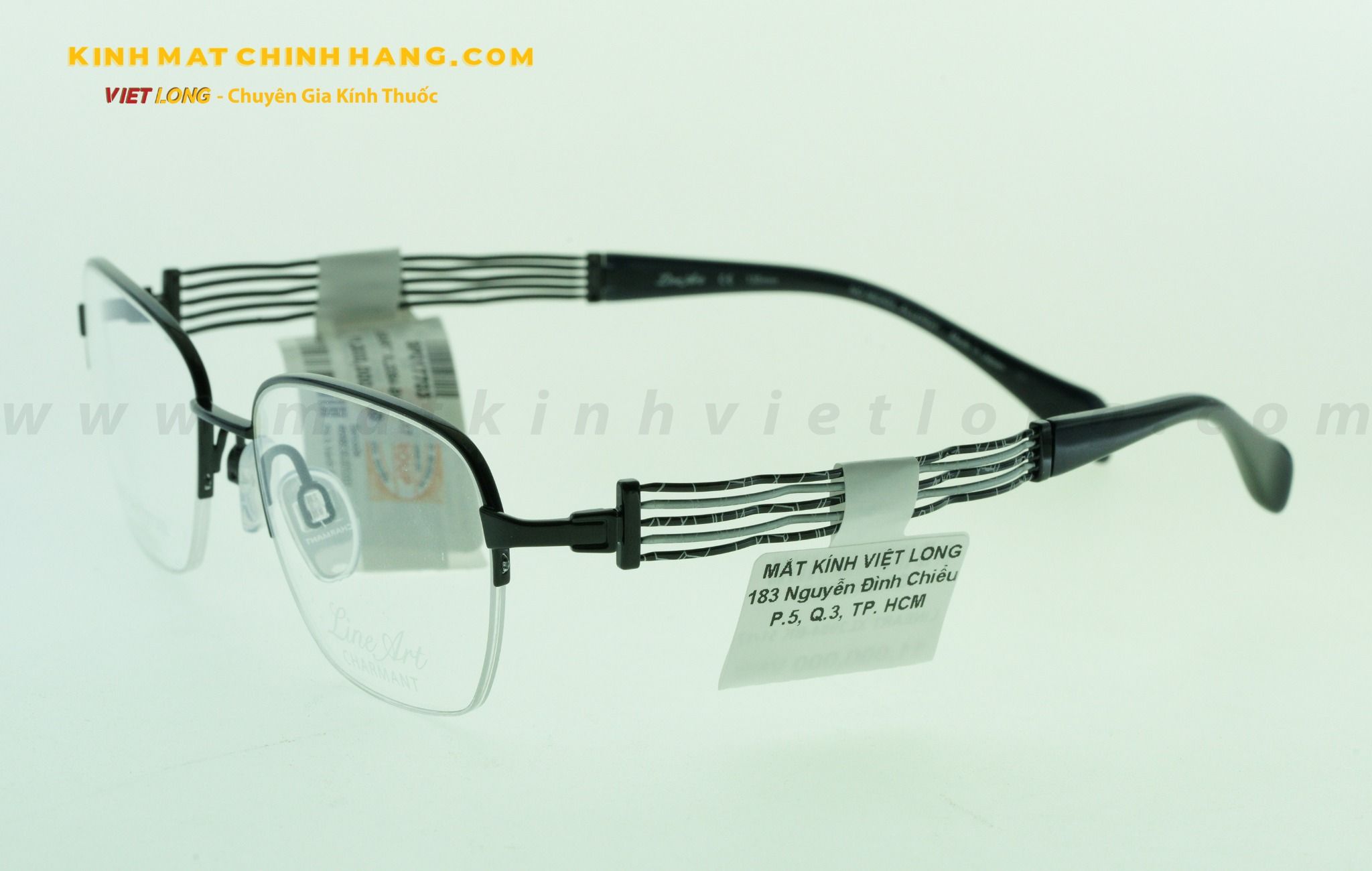 GỌNG KÍNH LINEART XL2084-BK 51-17