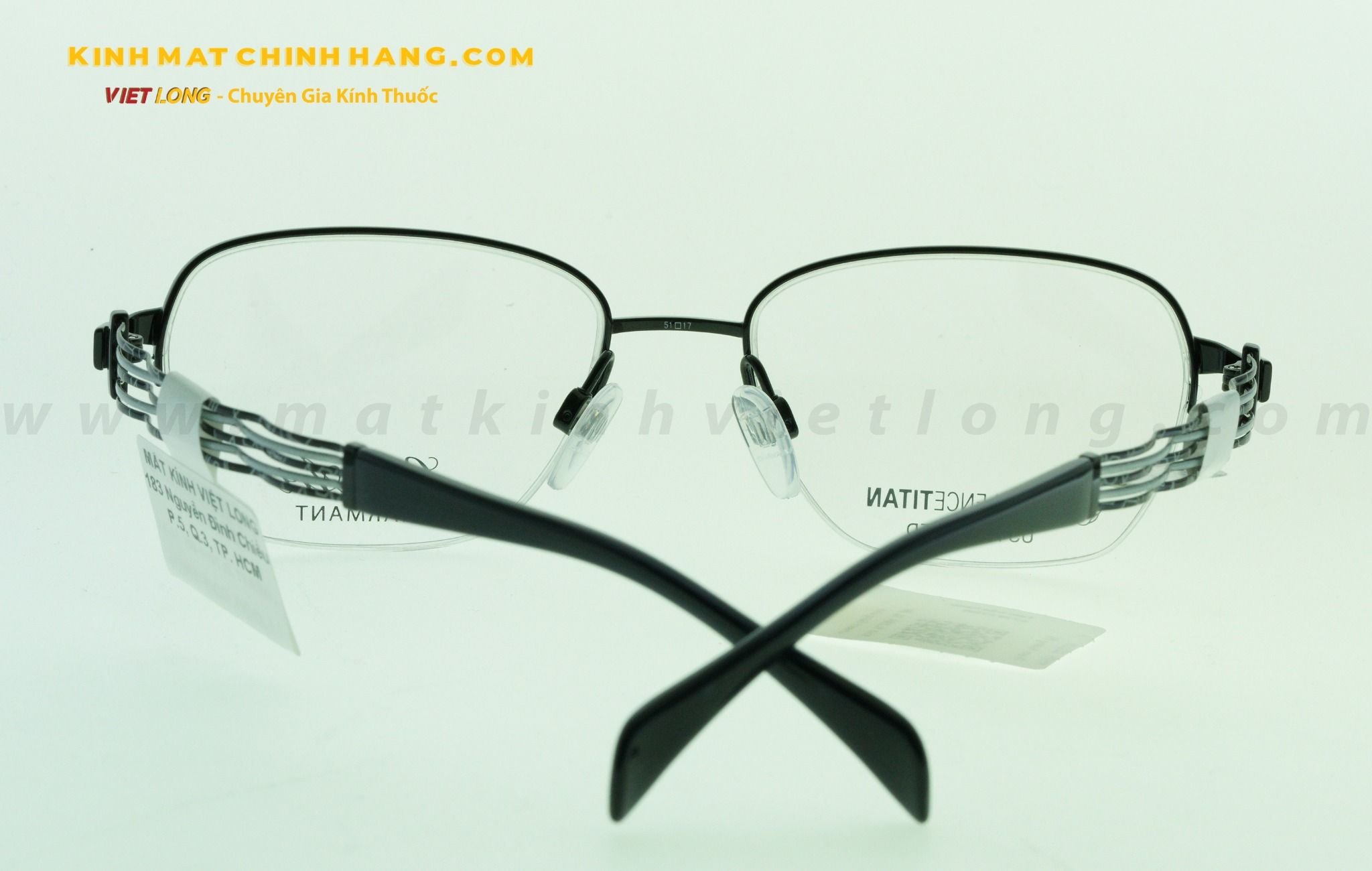 GỌNG KÍNH LINEART XL2084-BK 51-17