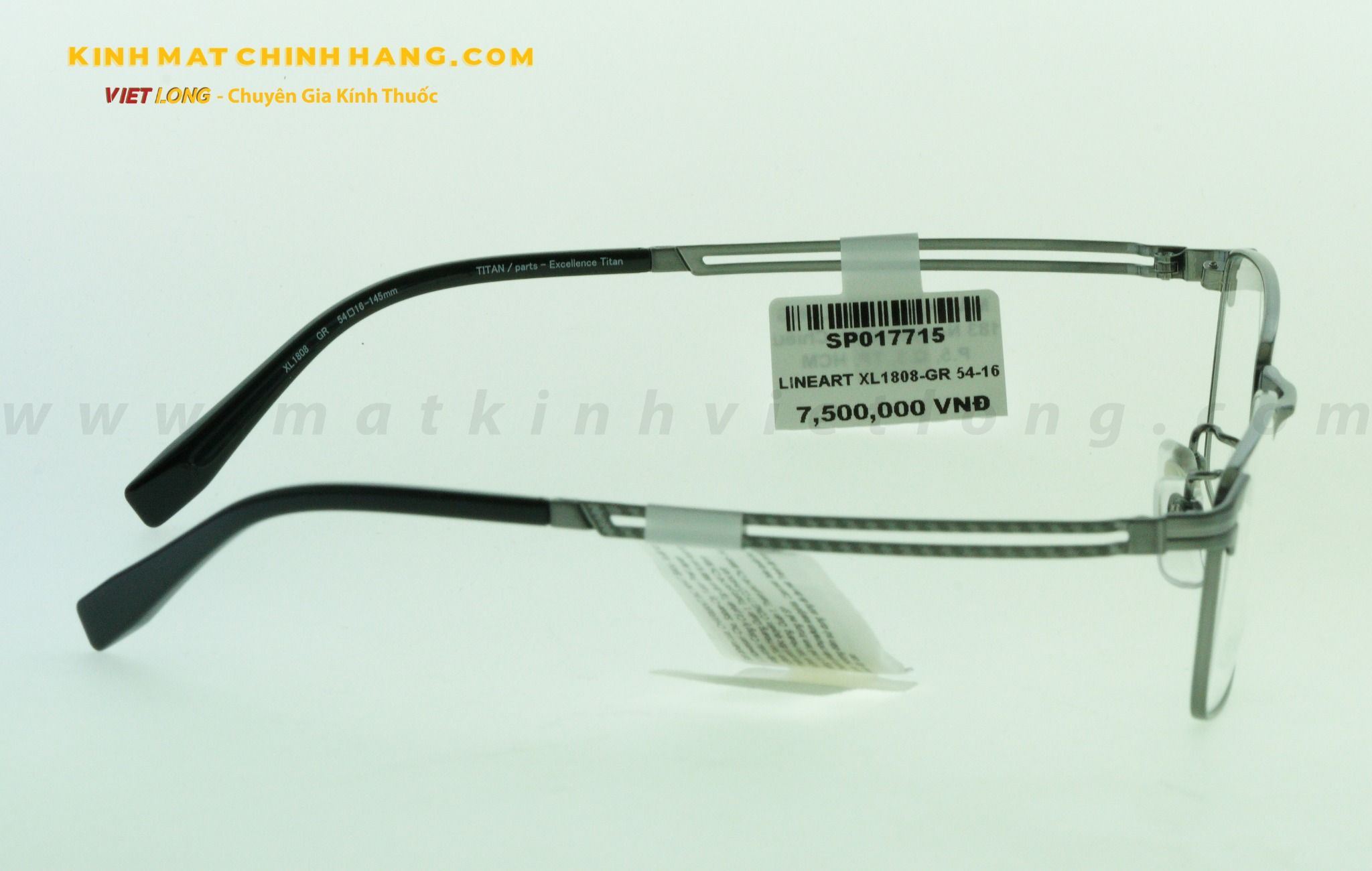 GỌNG KÍNH LINEART XL1808-GR 54-16
