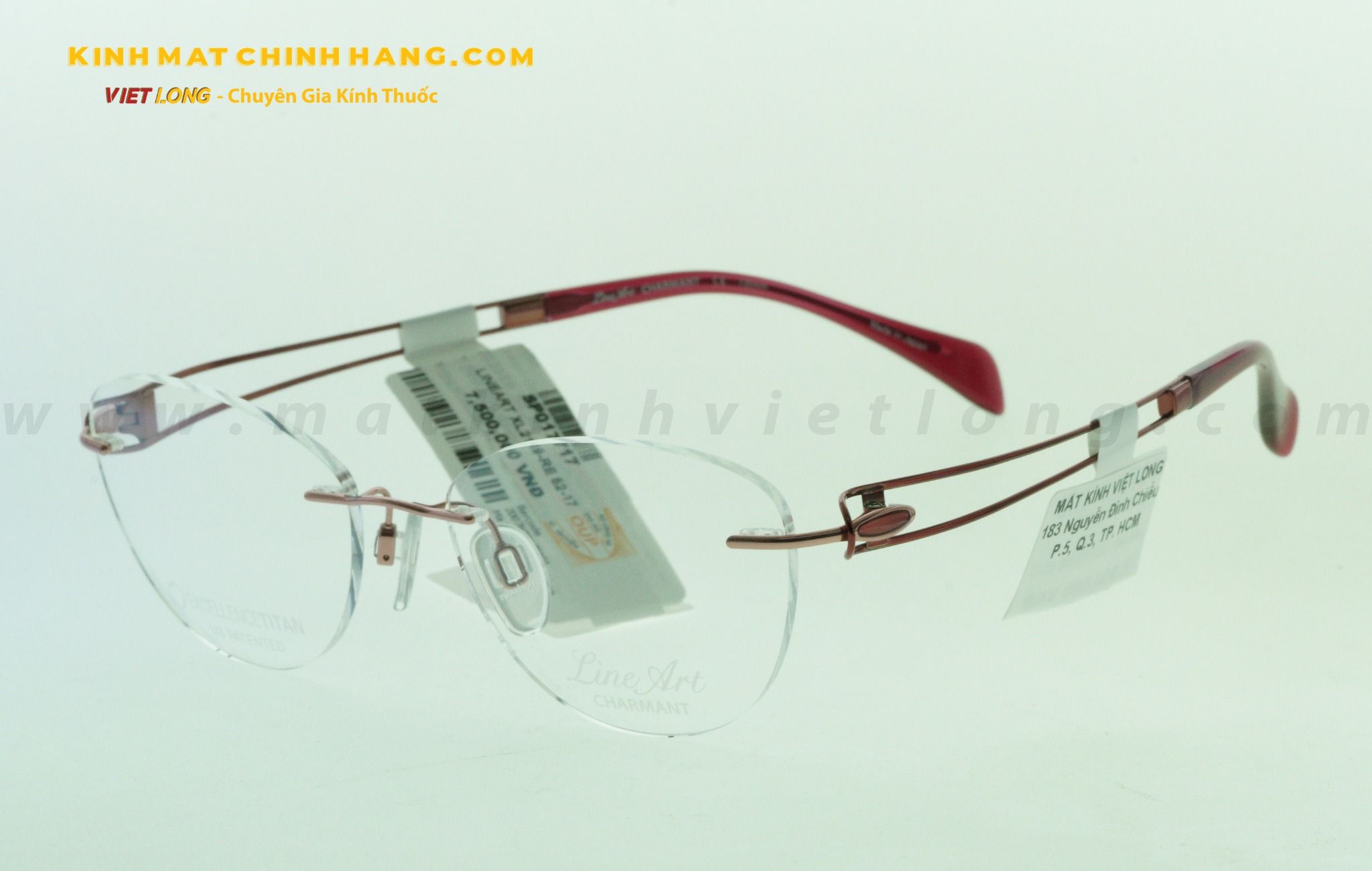 GỌNG KÍNH LINEART XL2119-RE 52-17