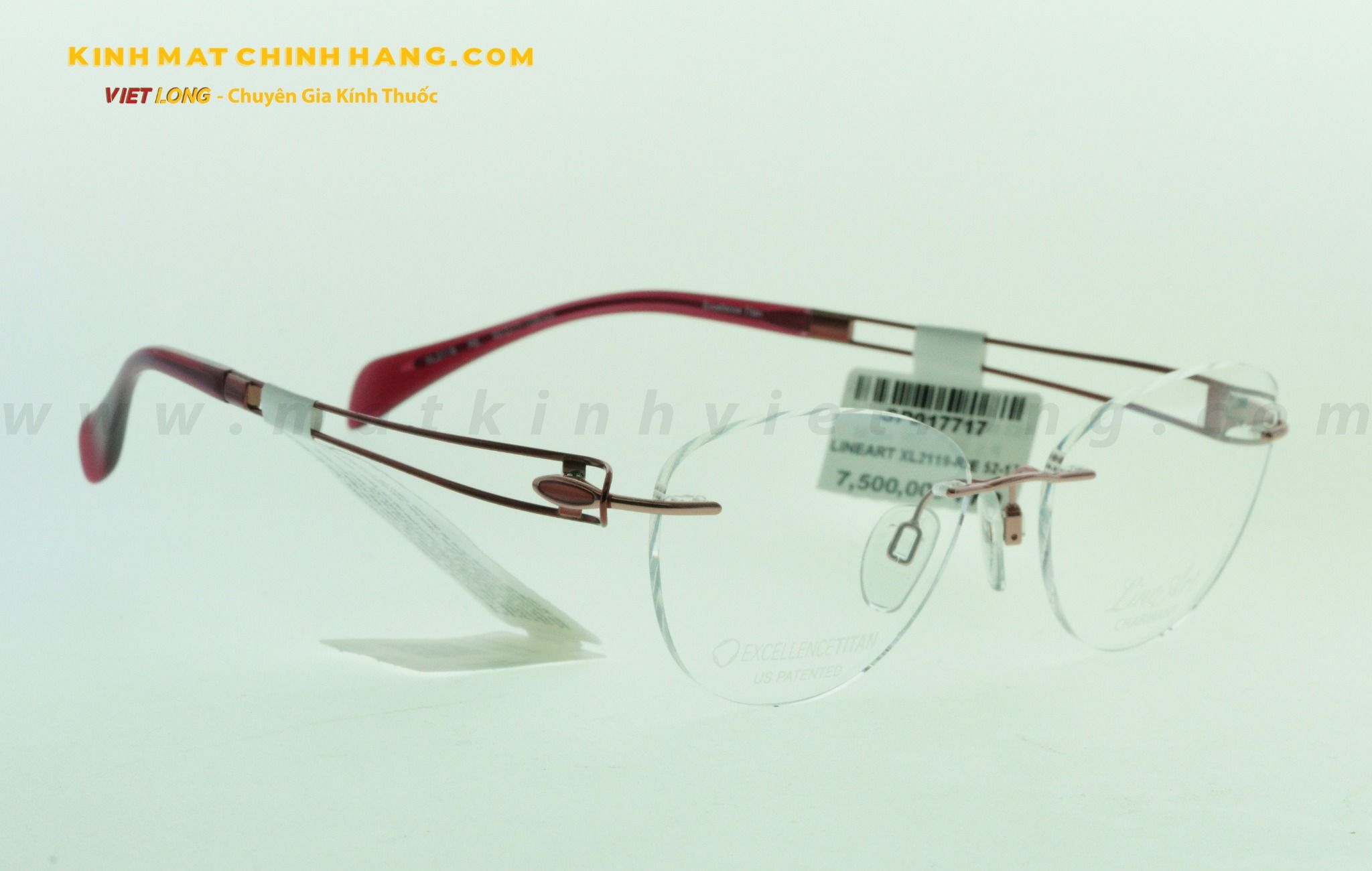 GỌNG KÍNH LINEART XL2119-RE 52-17