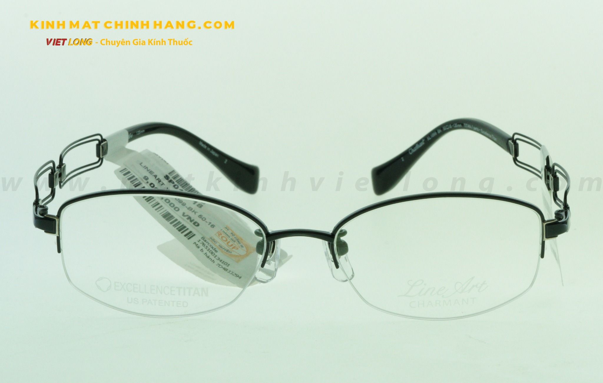 GỌNG KÍNH LINEART XL1099-BK 50-16