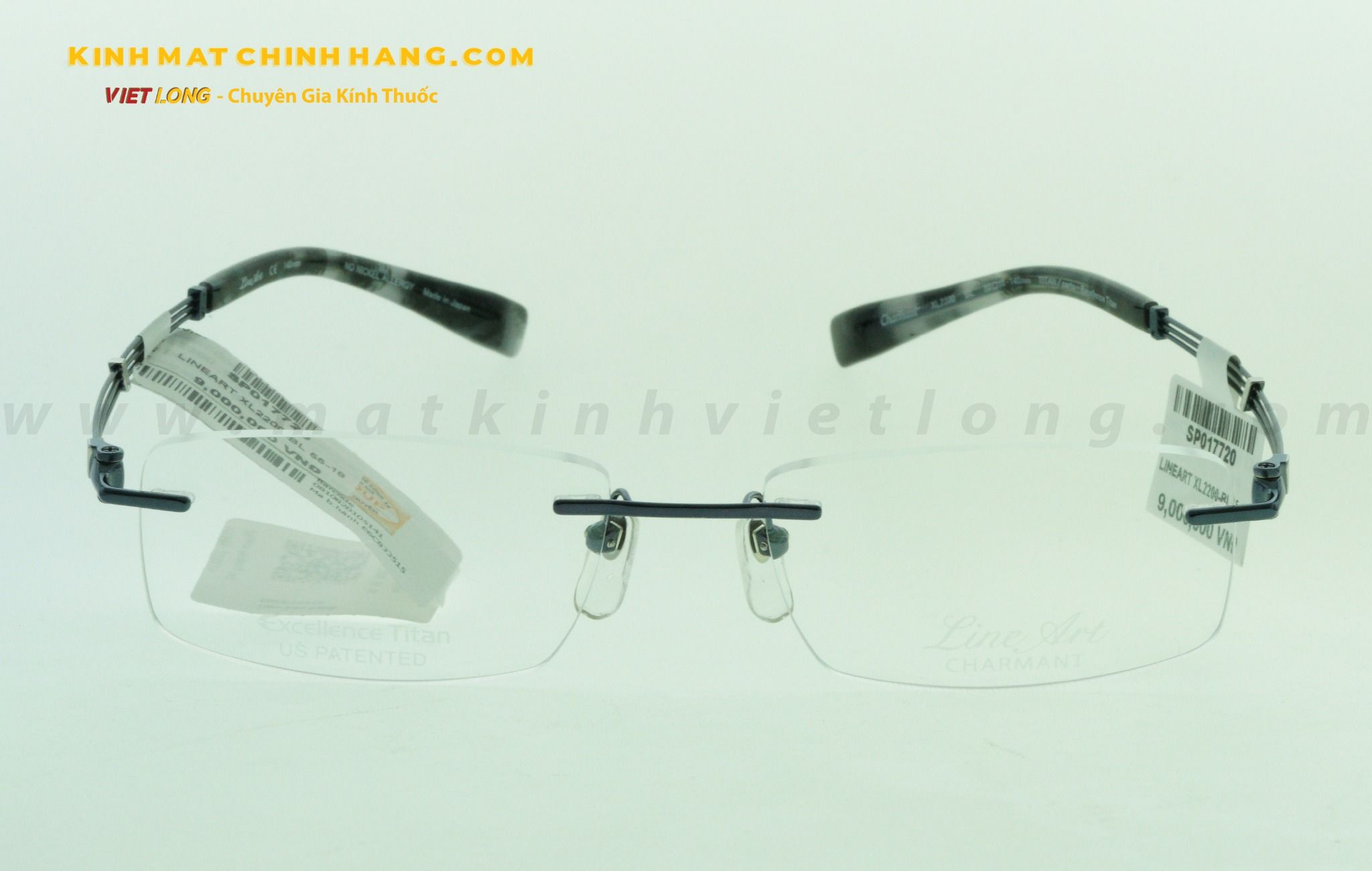 GỌNG KÍNH LINEART XL2200-BL 55-18