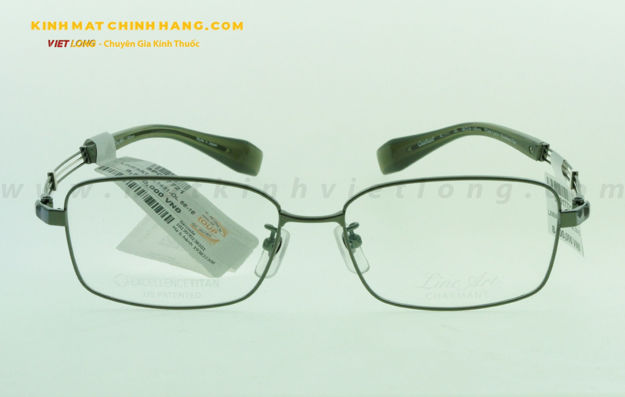 GỌNG KÍNH LINEART XL1431-OL 56-16
