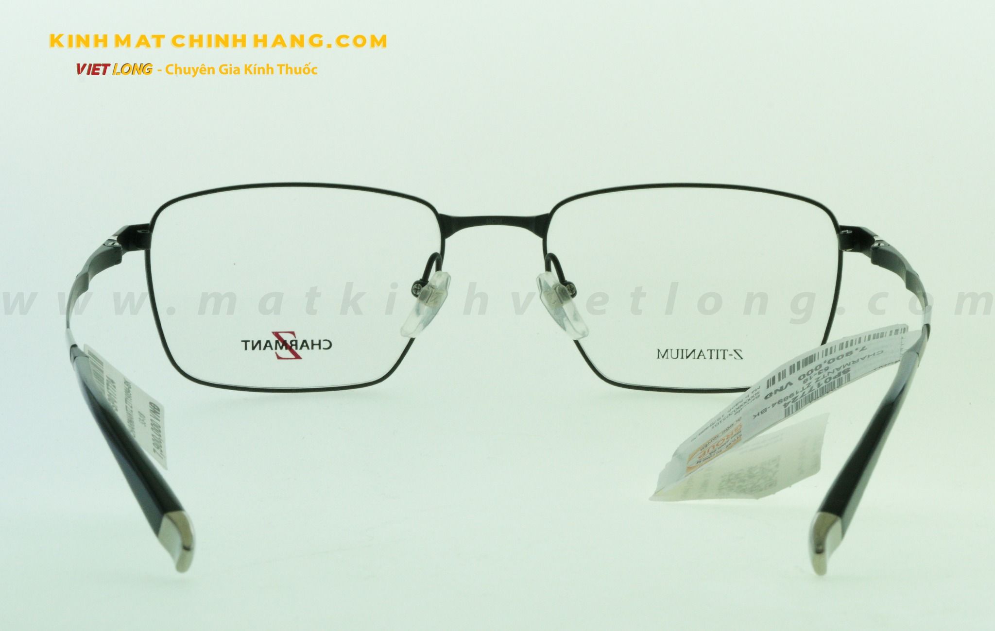 GỌNG KÍNH CHARMANTZ ZT19894-BK 53-18