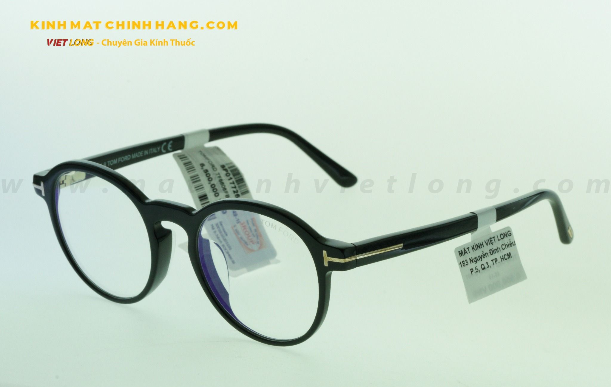  GỌNG KÍNH TOMFORD TF5606FB-001 49-19 