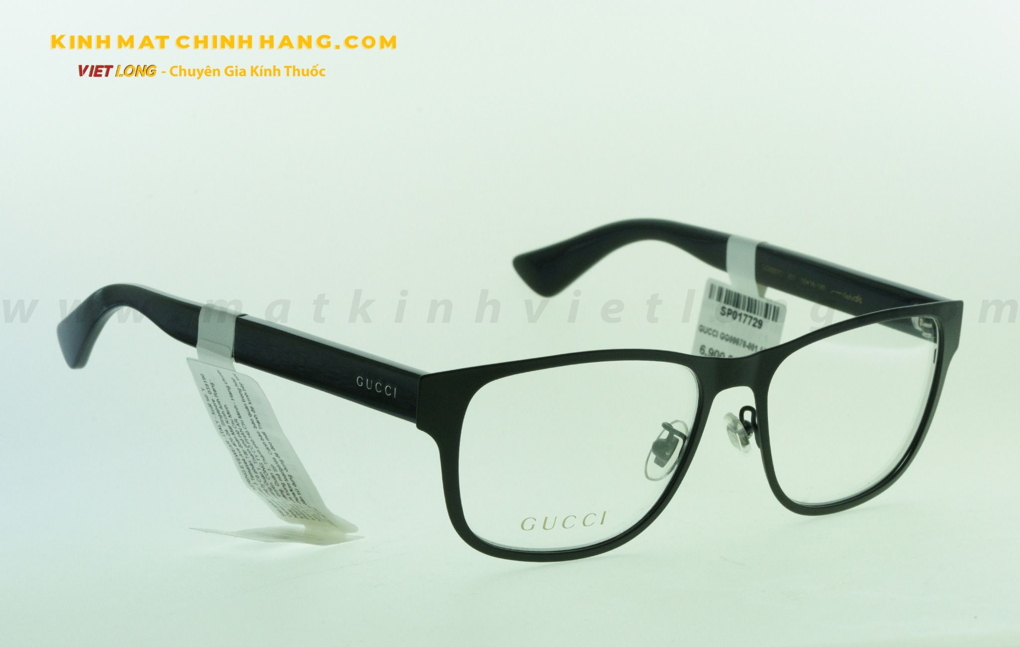 GỌNG KÍNH GUCCI GG00070-001 55-16