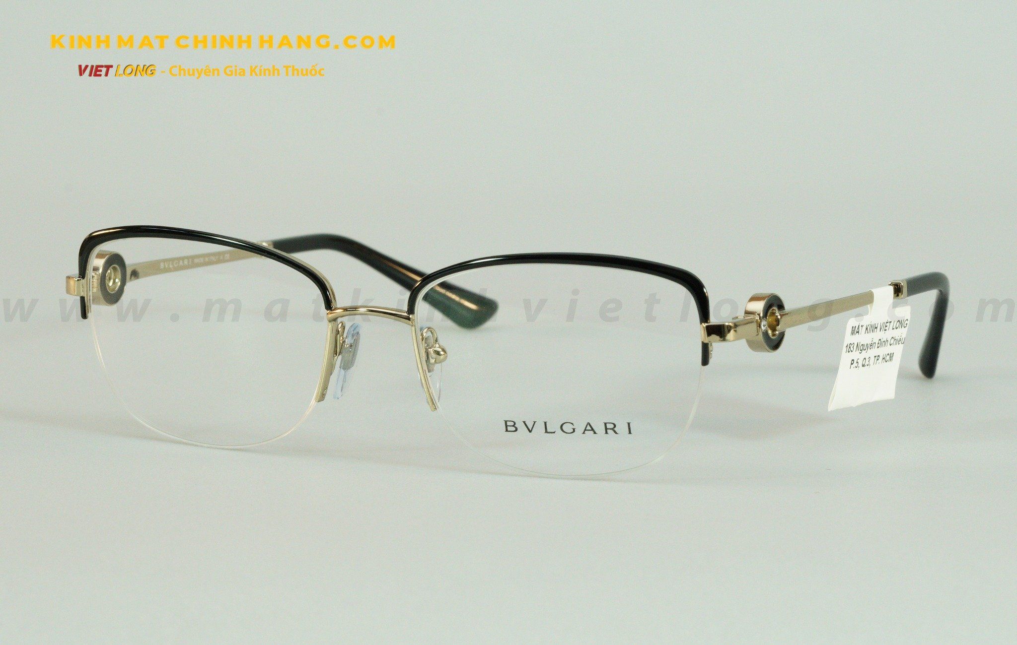  GỌNG KÍNH BVLGARI 2225B-2033 55-18 