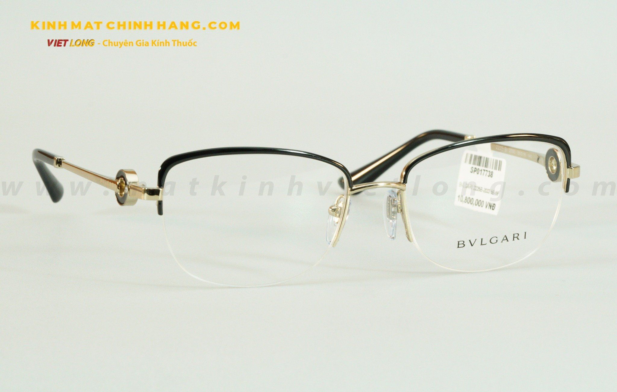  GỌNG KÍNH BVLGARI 2225B-2033 55-18 