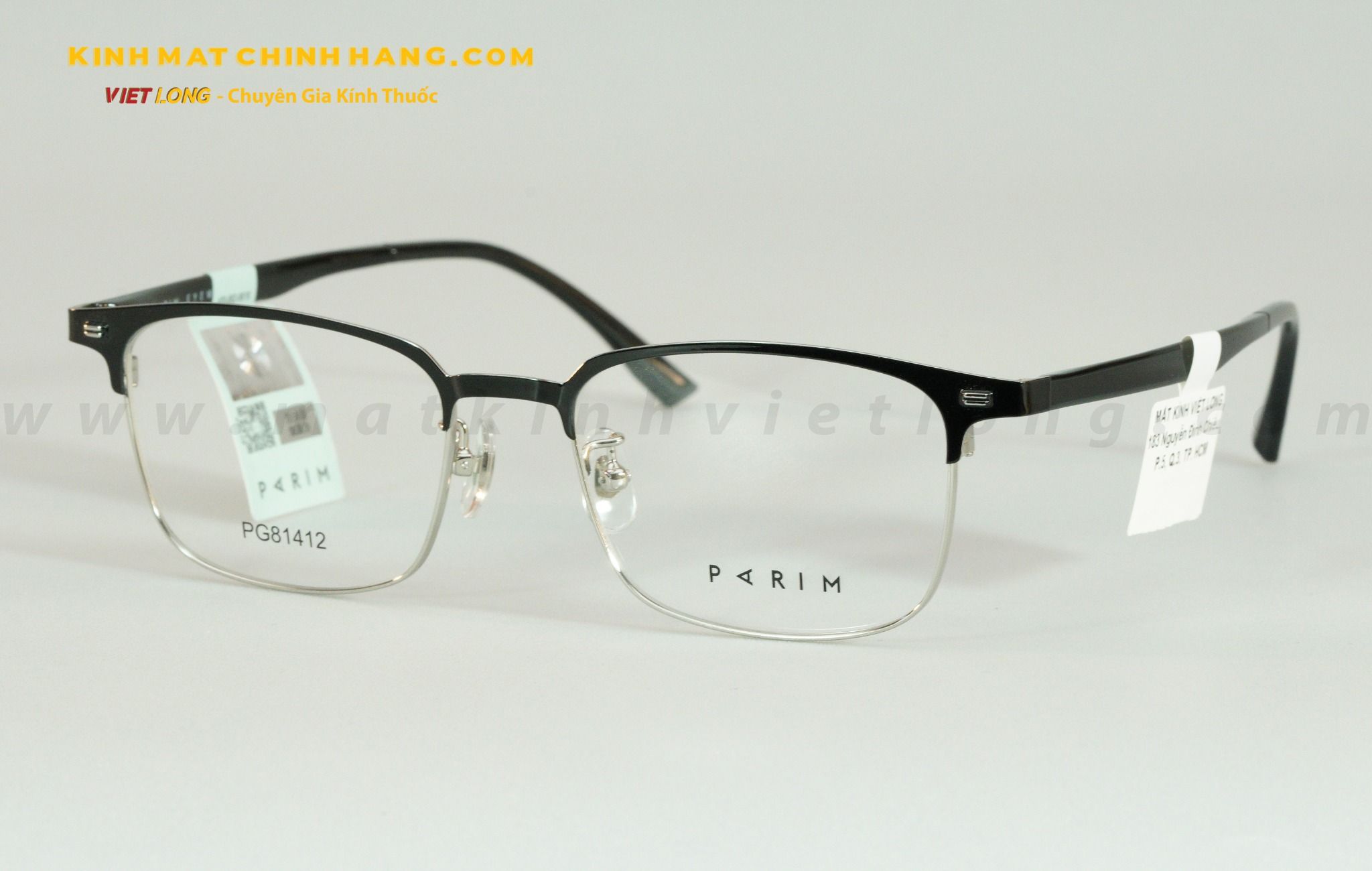 GỌNG KÍNH PARIM PG81412-B1 52-18