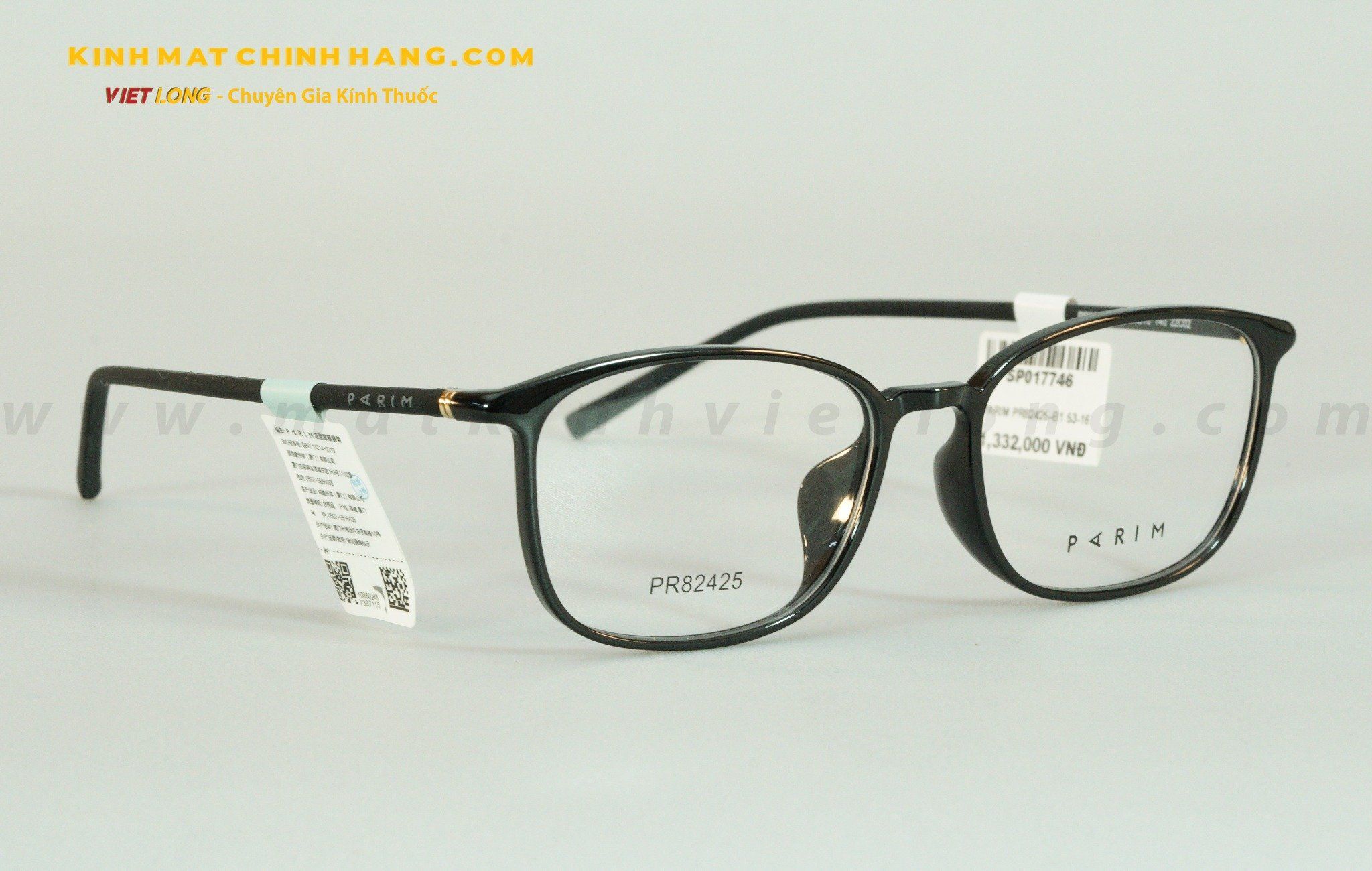 GỌNG KÍNH PARIM PR82425-B1 53-16