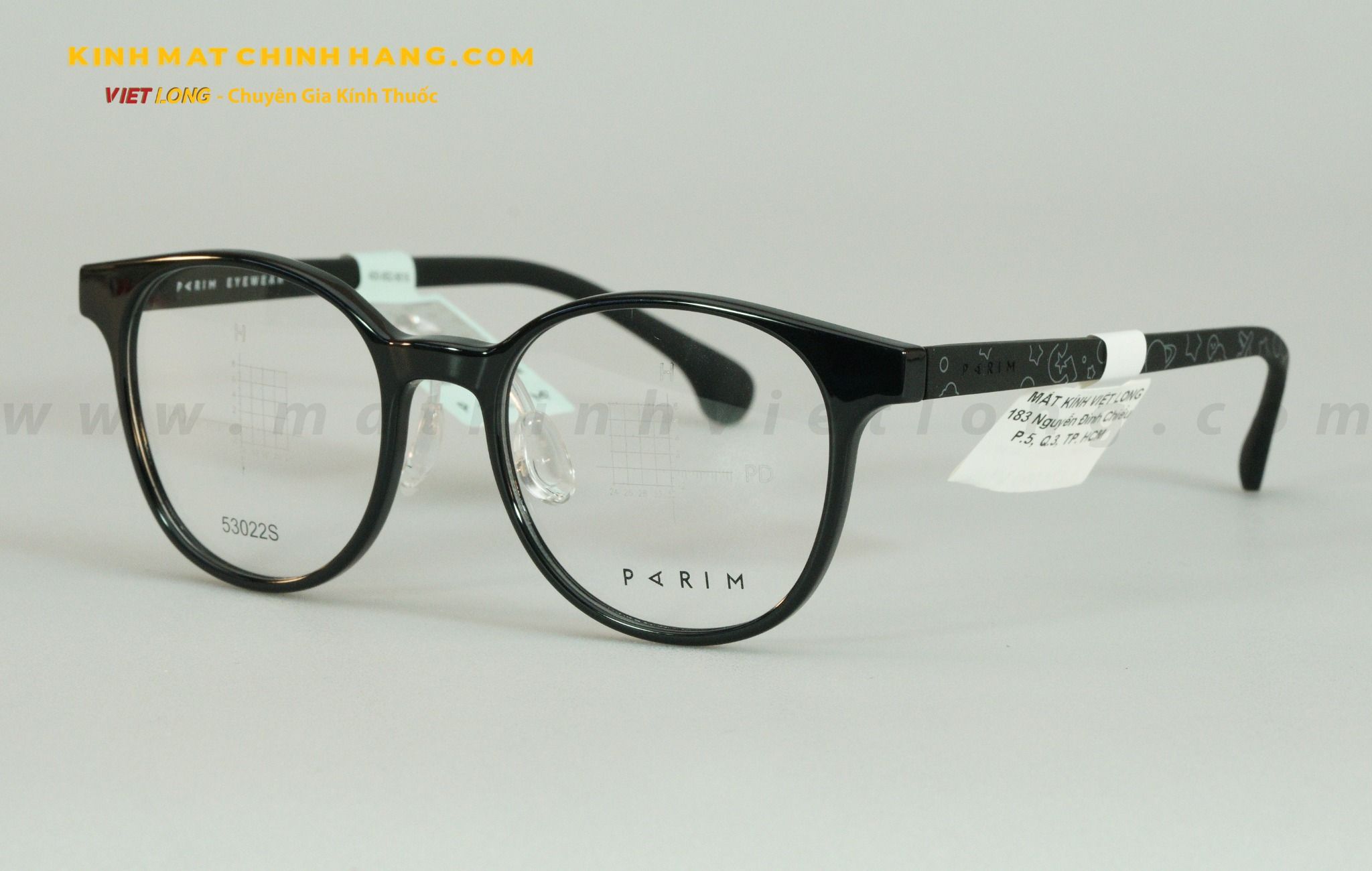  GỌNG KÍNH PARIM 53022S-B1 46-16 