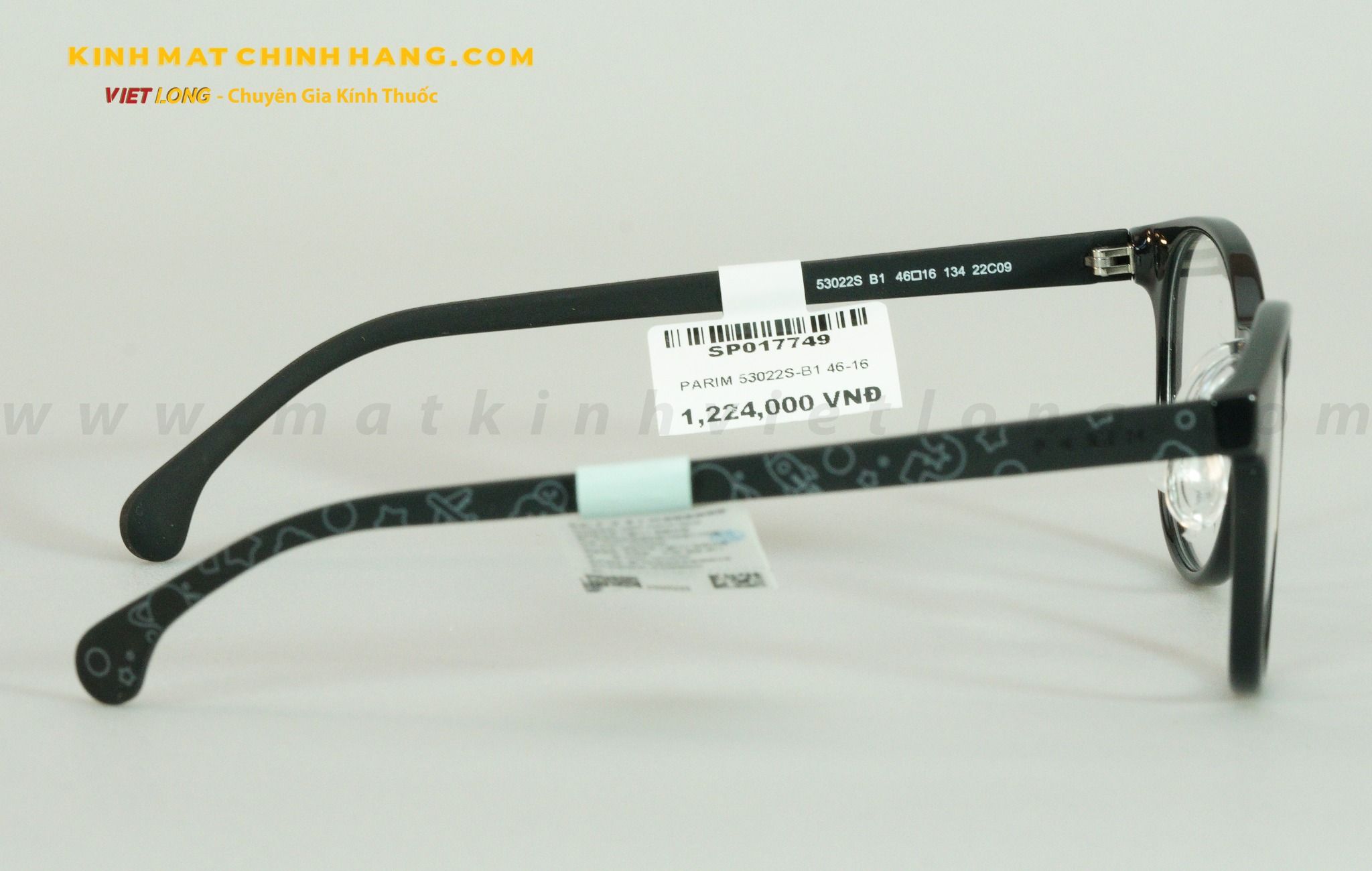 GỌNG KÍNH PARIM 53022S-B1 46-16