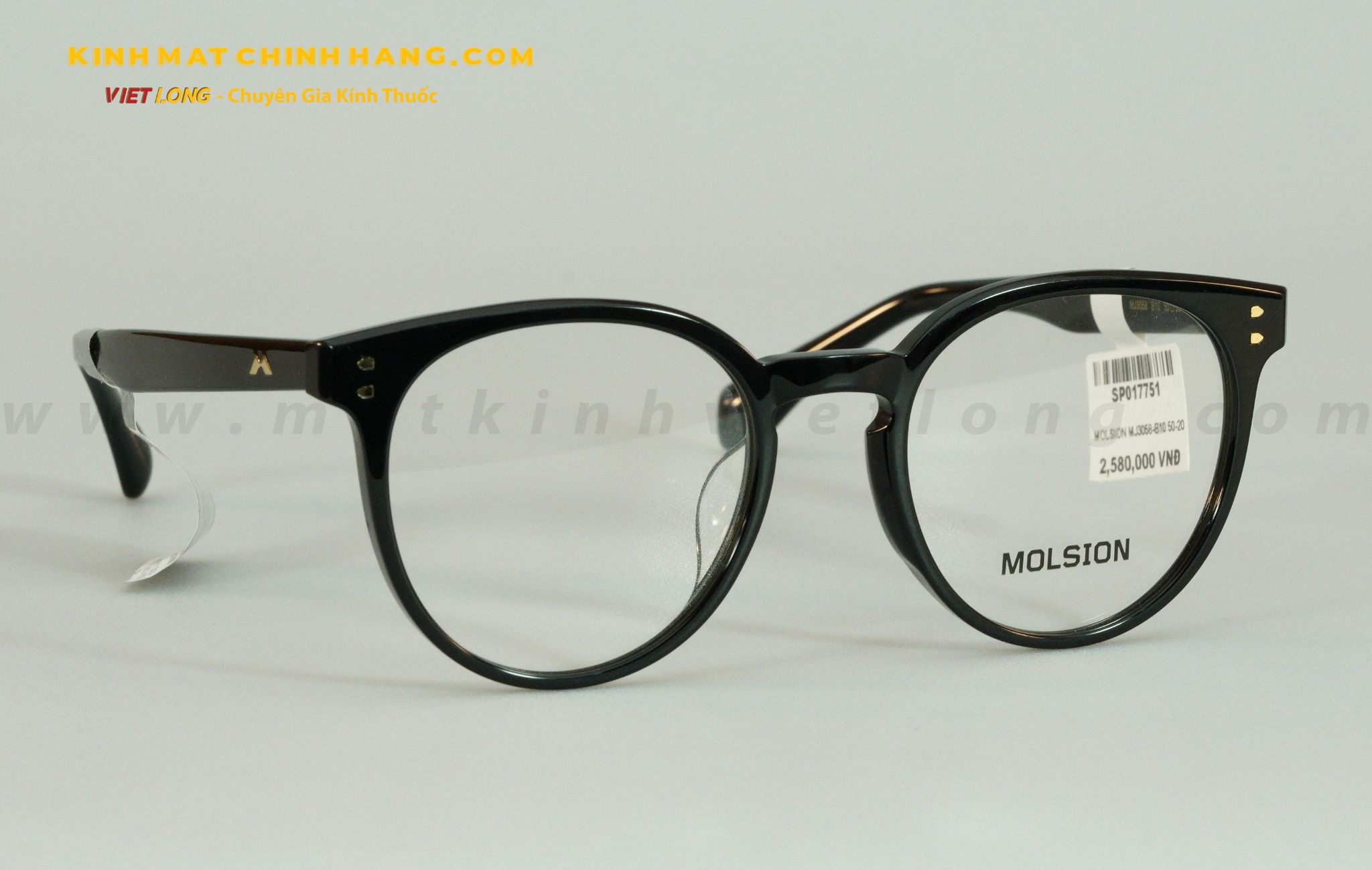 GỌNG KÍNH MOLSION MJ3058-B10 50-20