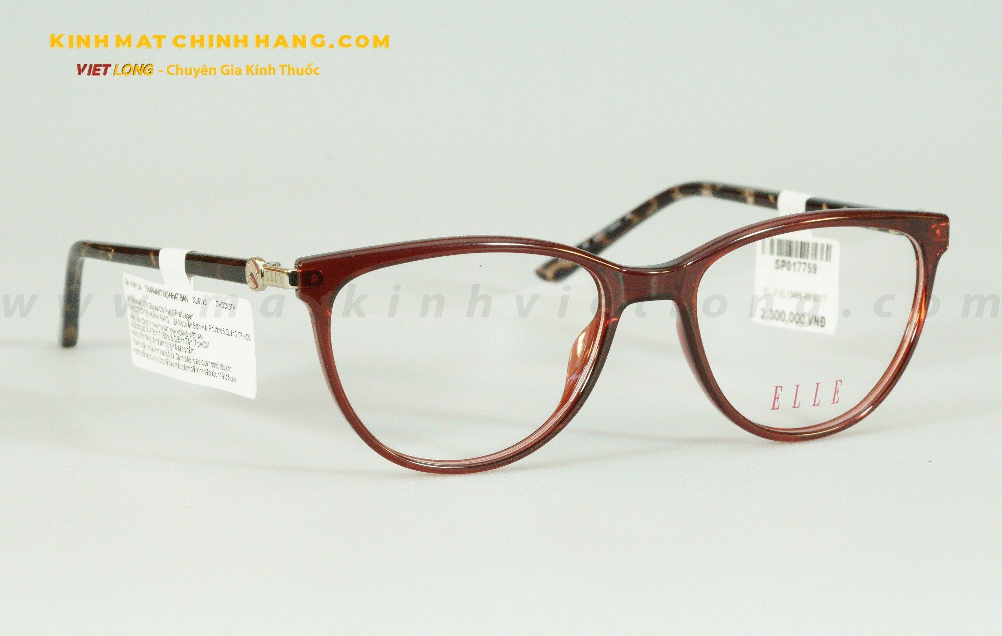GỌNG KÍNH ELLE EL13499-RE 52-17
