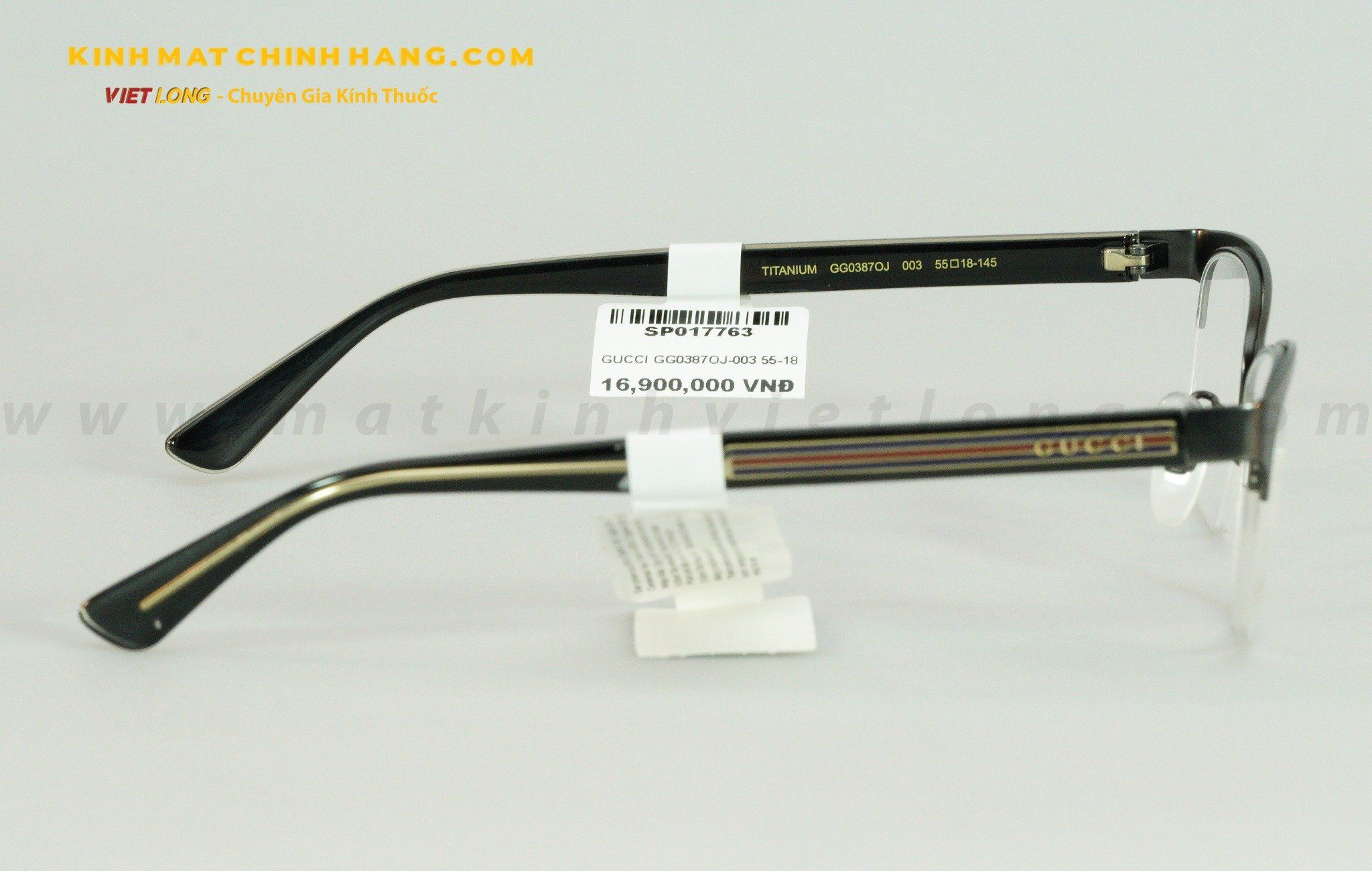 GỌNG KÍNH GUCCI GG0387OJ-003 55-18