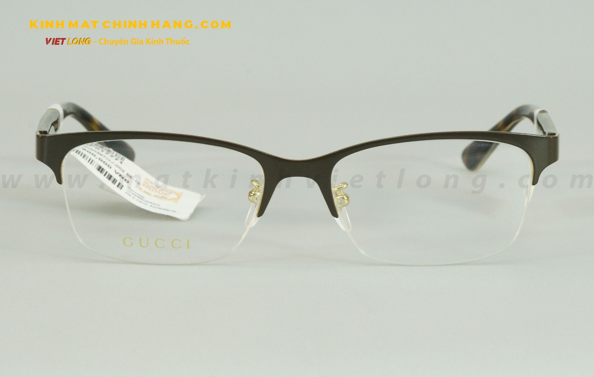  GỌNG KÍNH GUCCI GG0387OJ-002 55-18 