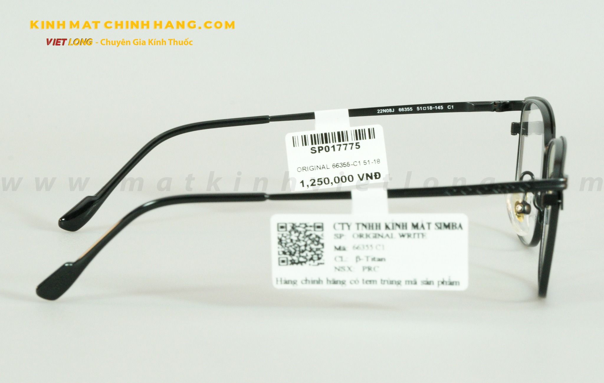 GỌNG KÍNH ORIGINAL 66355-C1 51-18