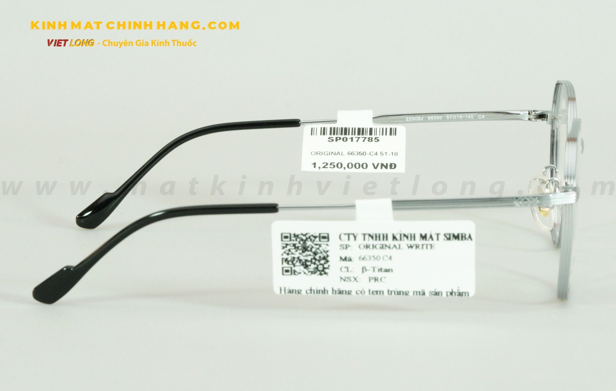 GỌNG KÍNH ORIGINAL 66350-C4 51-18