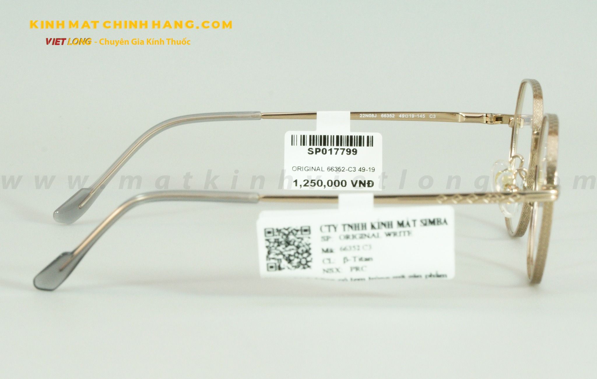 GỌNG KÍNH ORIGINAL 66352-C3 49-19