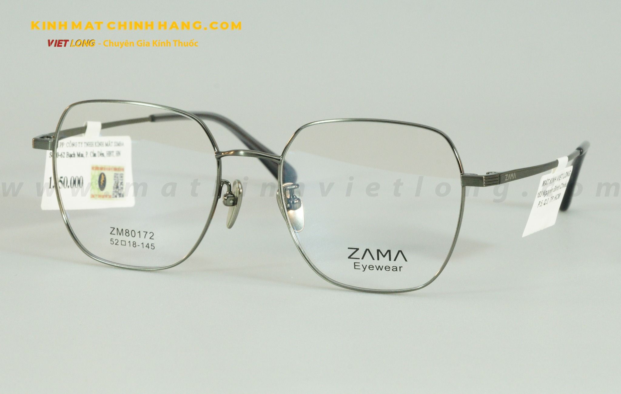 GỌNG KÍNH ZAMA ZM80172-C4 51-18