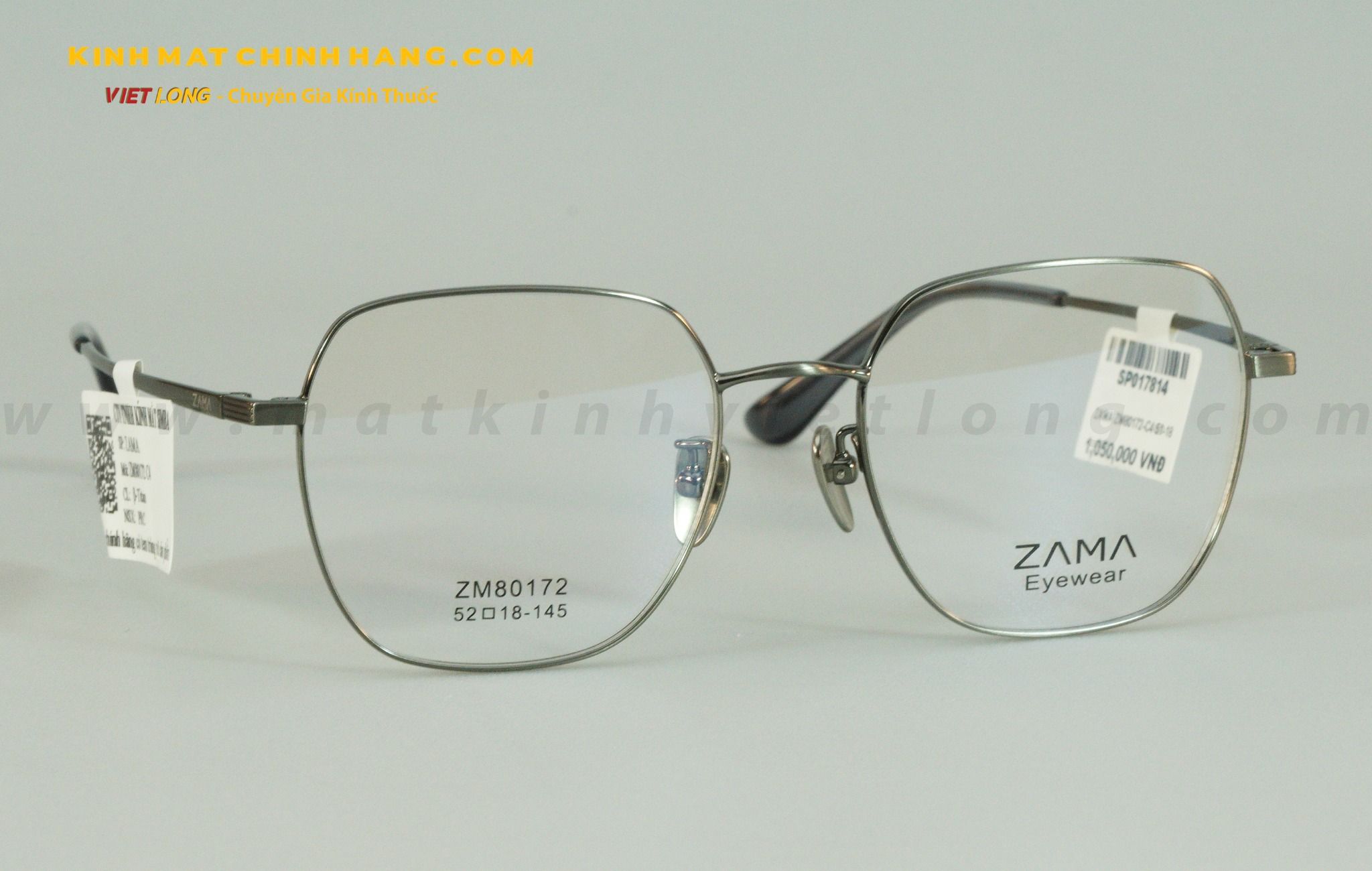  GỌNG KÍNH ZAMA ZM80172-C4 51-18 