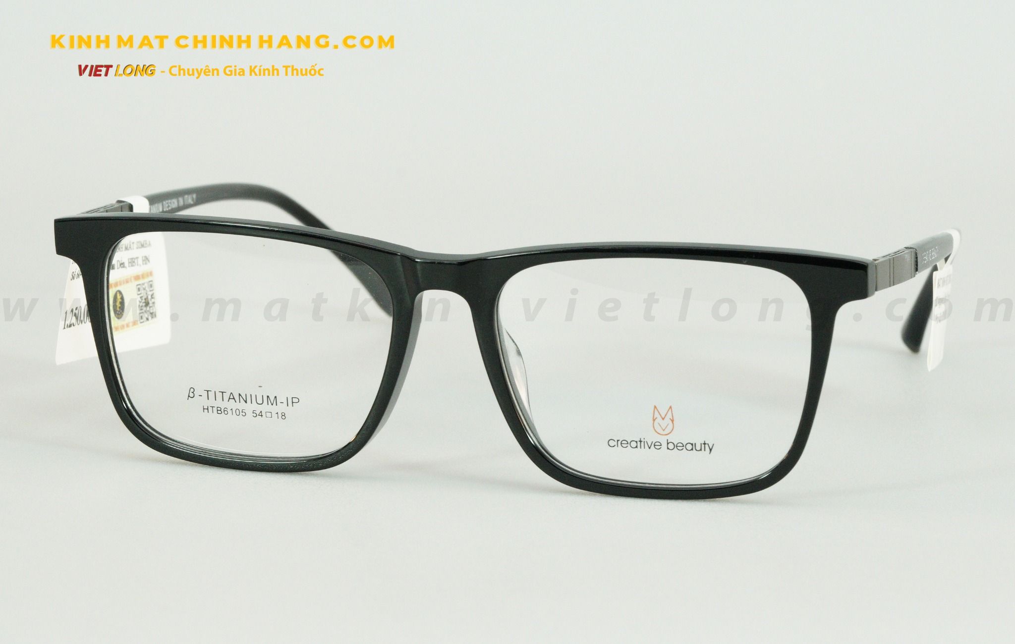 GỌNG KÍNH CREATIVE HTB6105-C1 54-18
