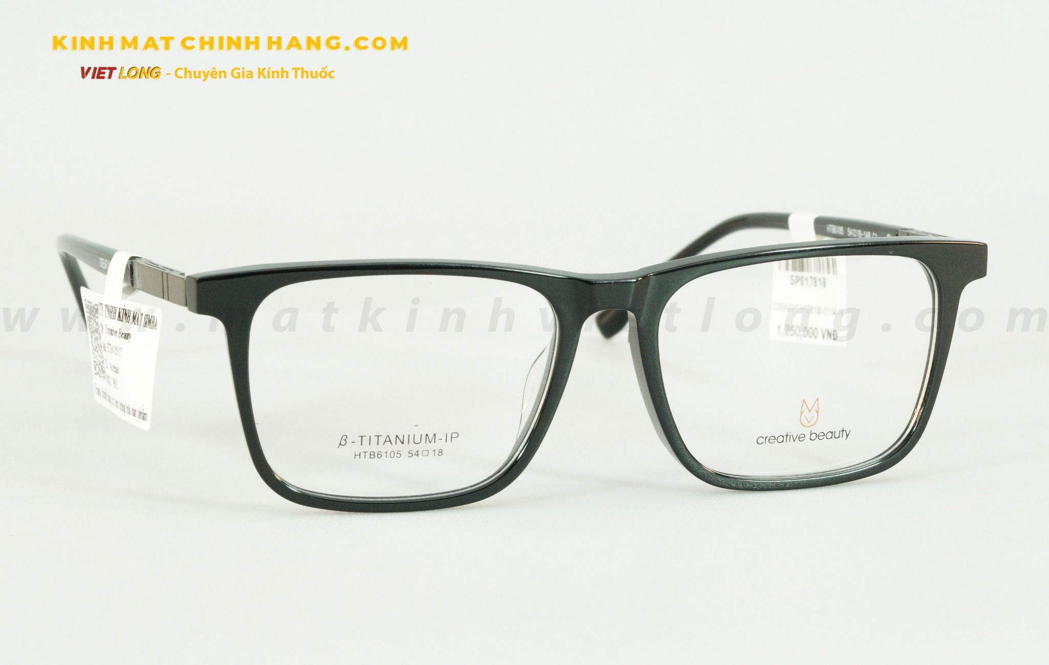 GỌNG KÍNH CREATIVE HTB6105-C1 54-18