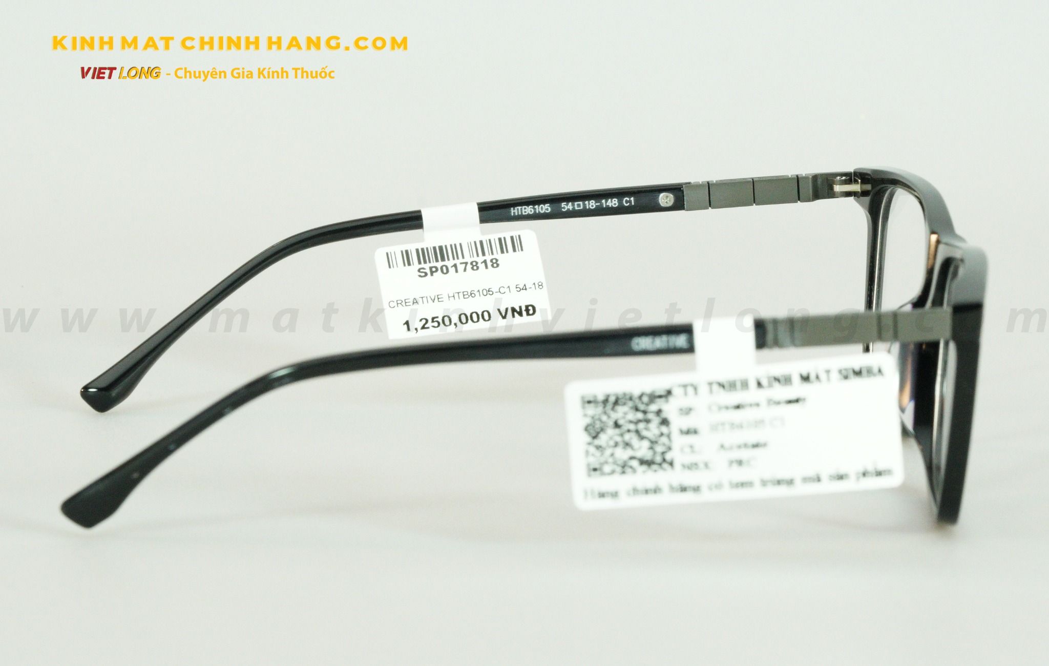 GỌNG KÍNH CREATIVE HTB6105-C1 54-18