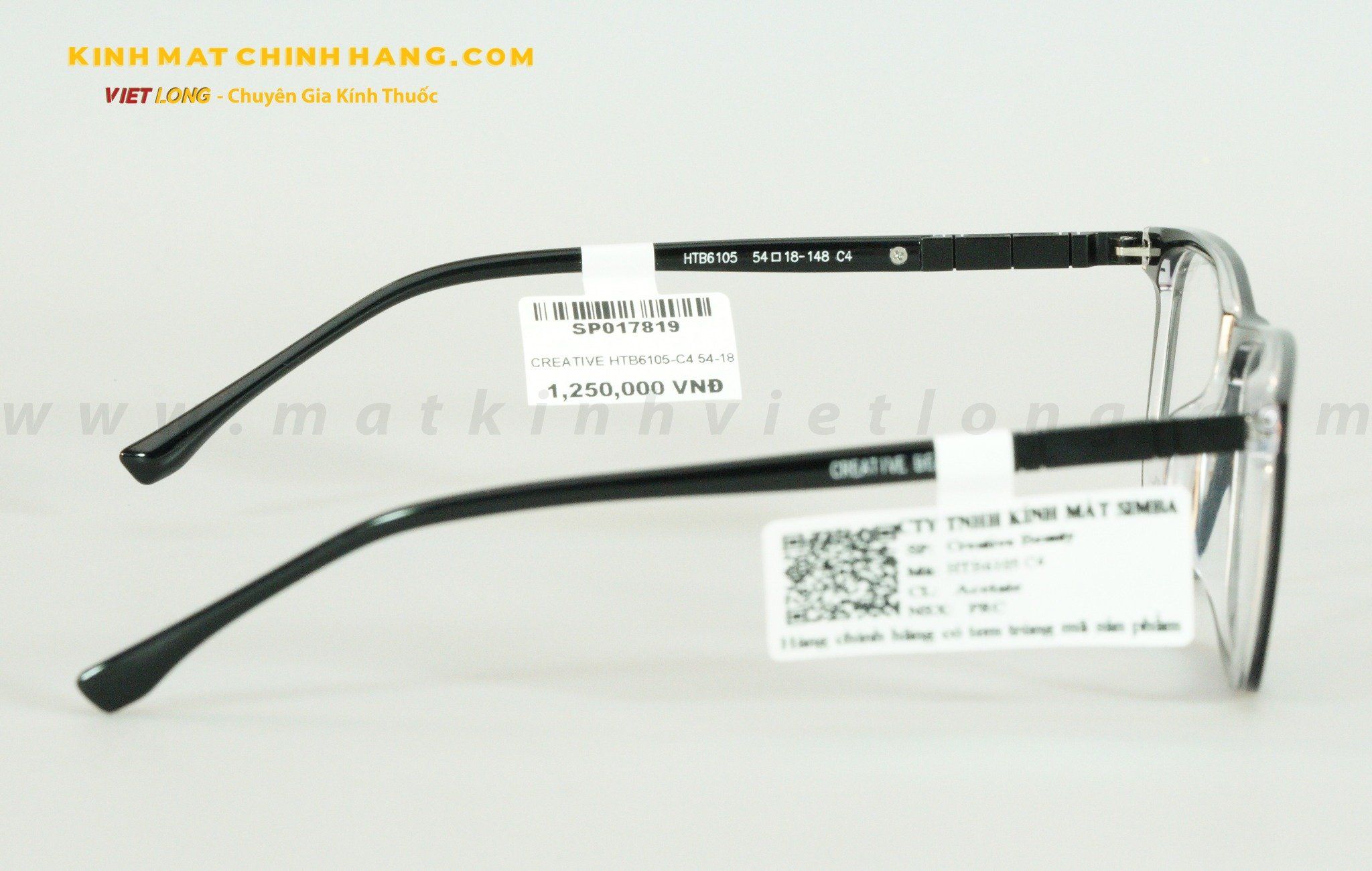 GỌNG KÍNH CREATIVE HTB6105-C4 54-18
