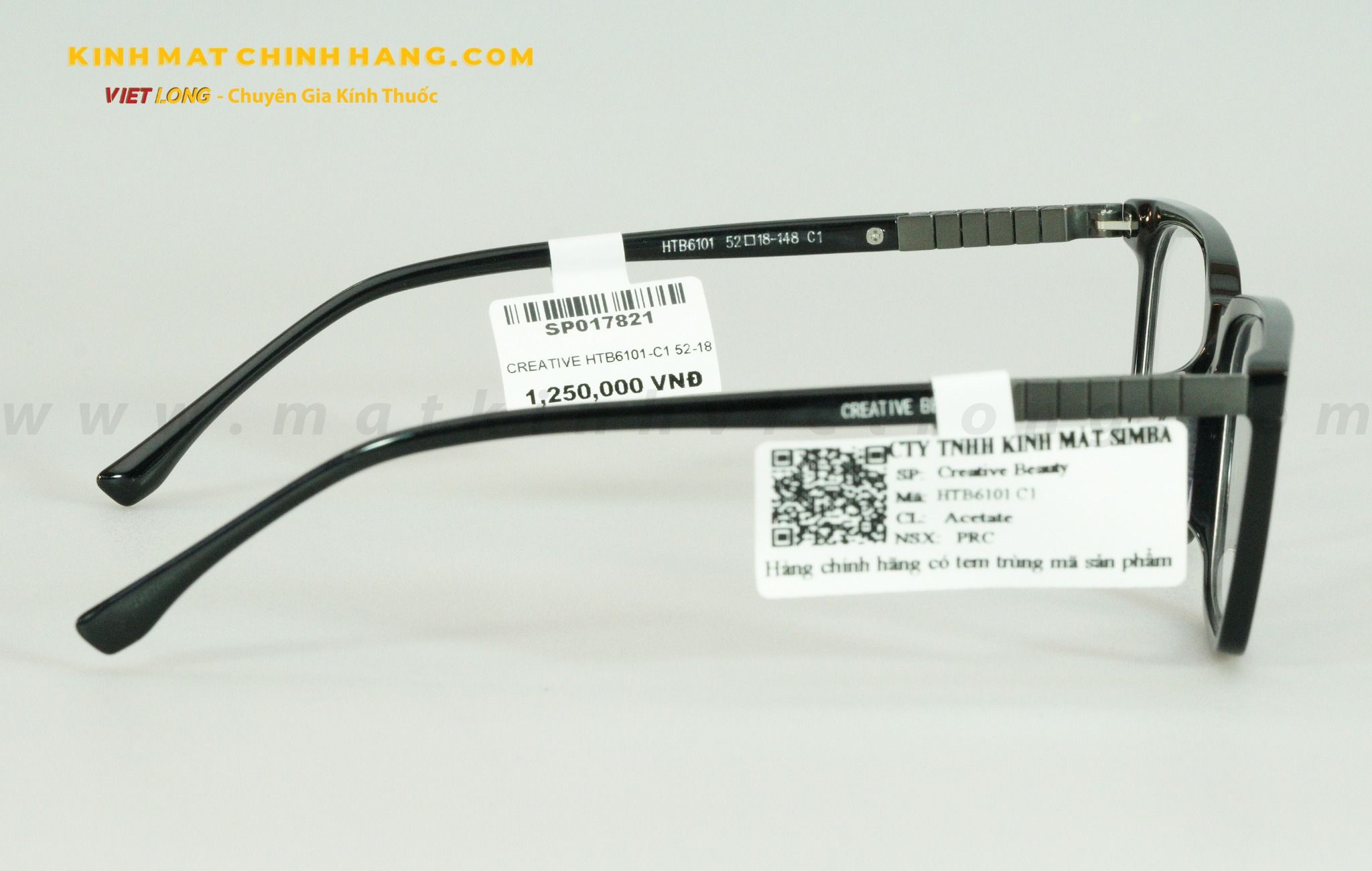 GỌNG KÍNH CREATIVE HTB6101-C1 52-18