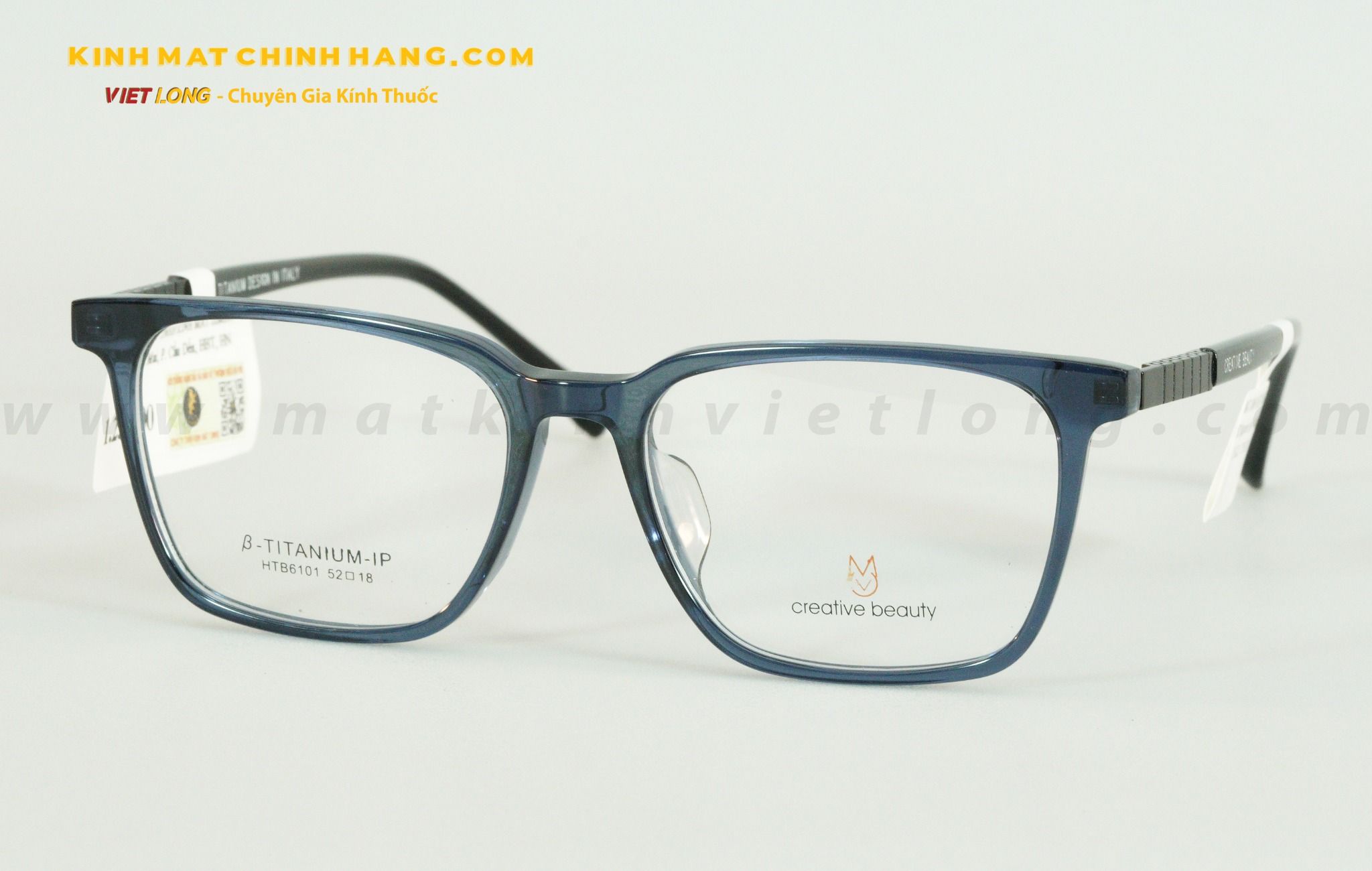 GỌNG KÍNH CREATIVE HTB6101-C4 52-18